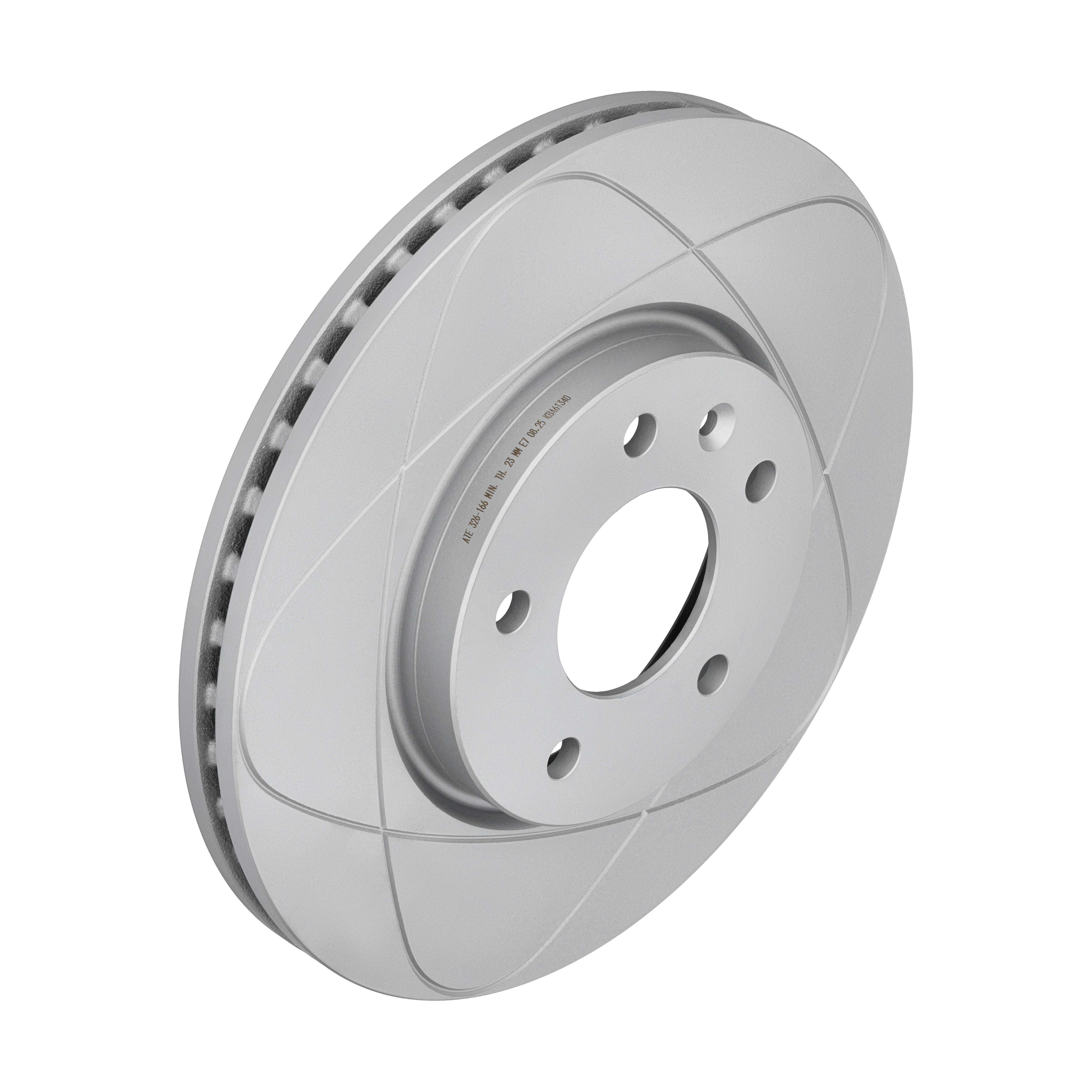 ATE Bremseskive 24032601661 ventileret 300mm 26mm for VAUXHALL CHEVROLET