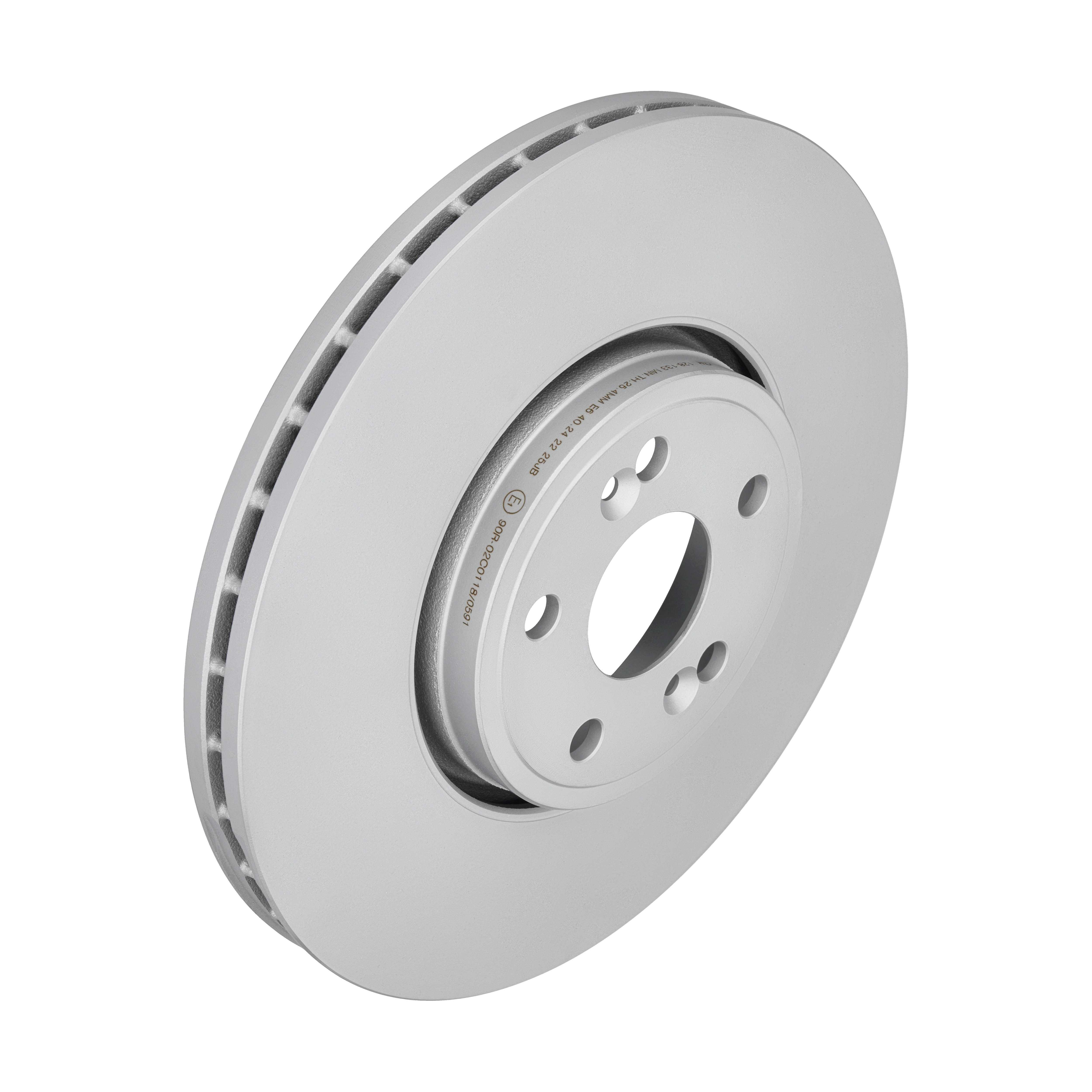 ATE Bremseskive 24012801331 ventileret 324mm 28mm for RENAULT