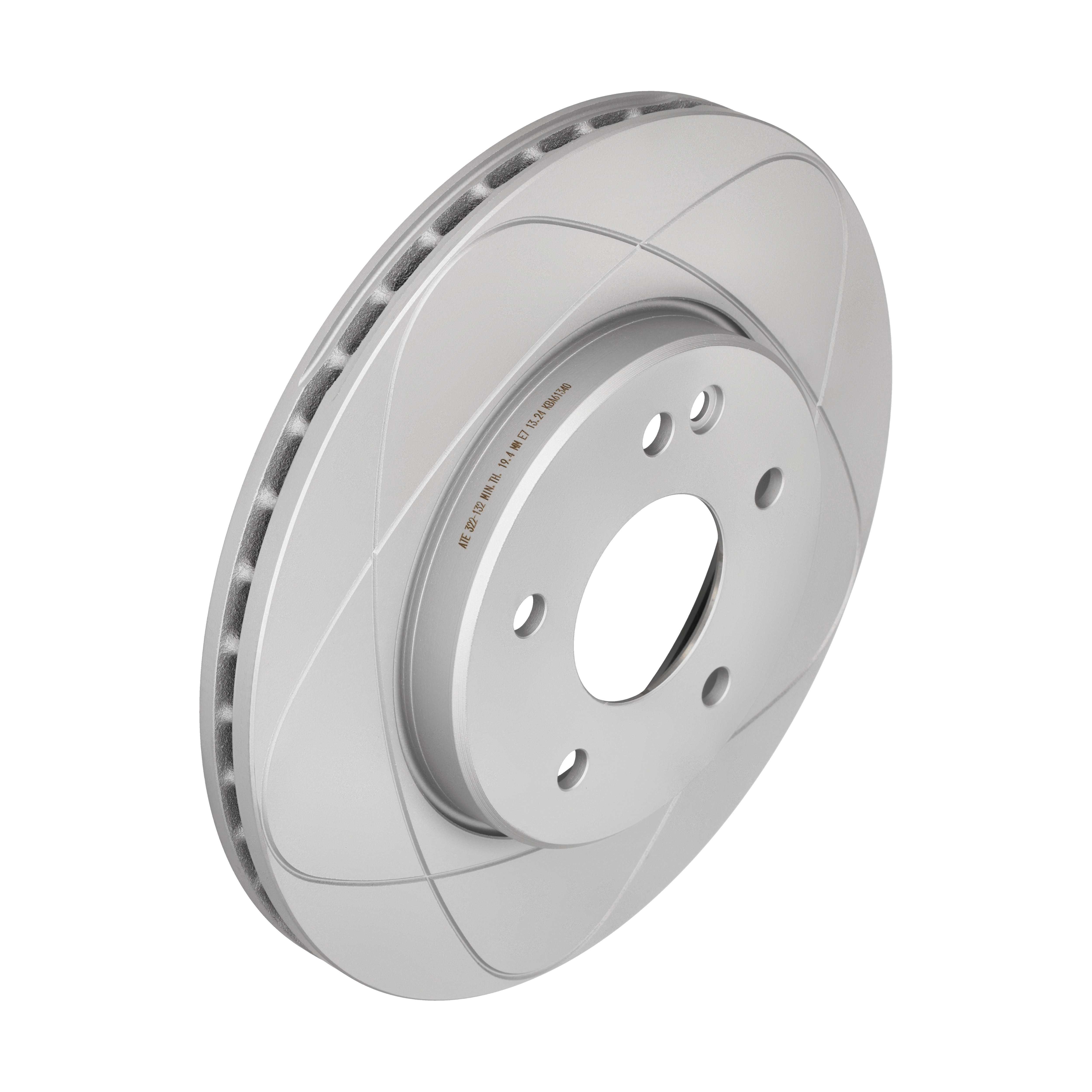 ATE Bremseskive 24.0322-0132.1 ventileret 284mm 22mm for MERCEDES-BENZ
