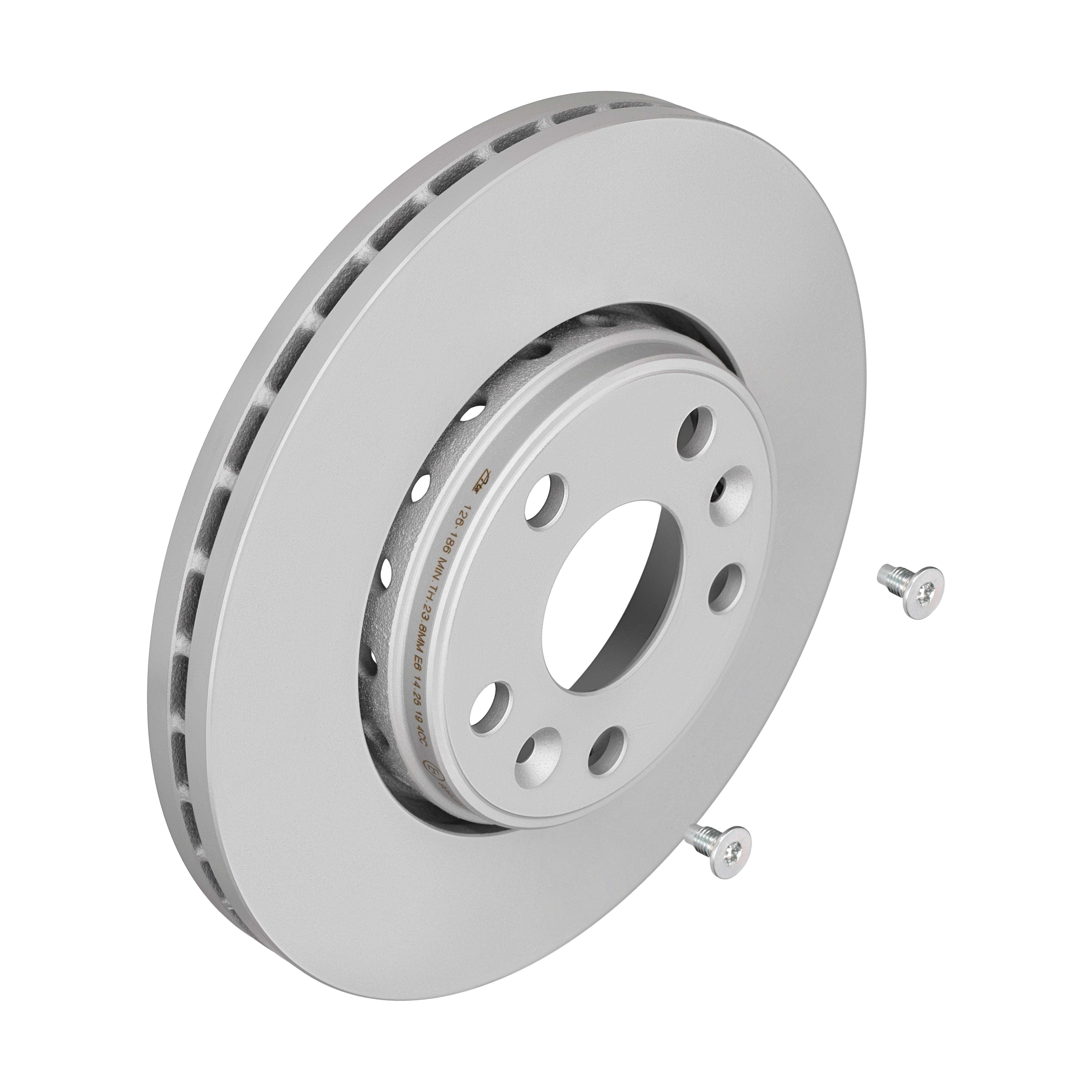 ATE Bremseskive 24012601861 ventileret 280mm 26mm for RENAULT