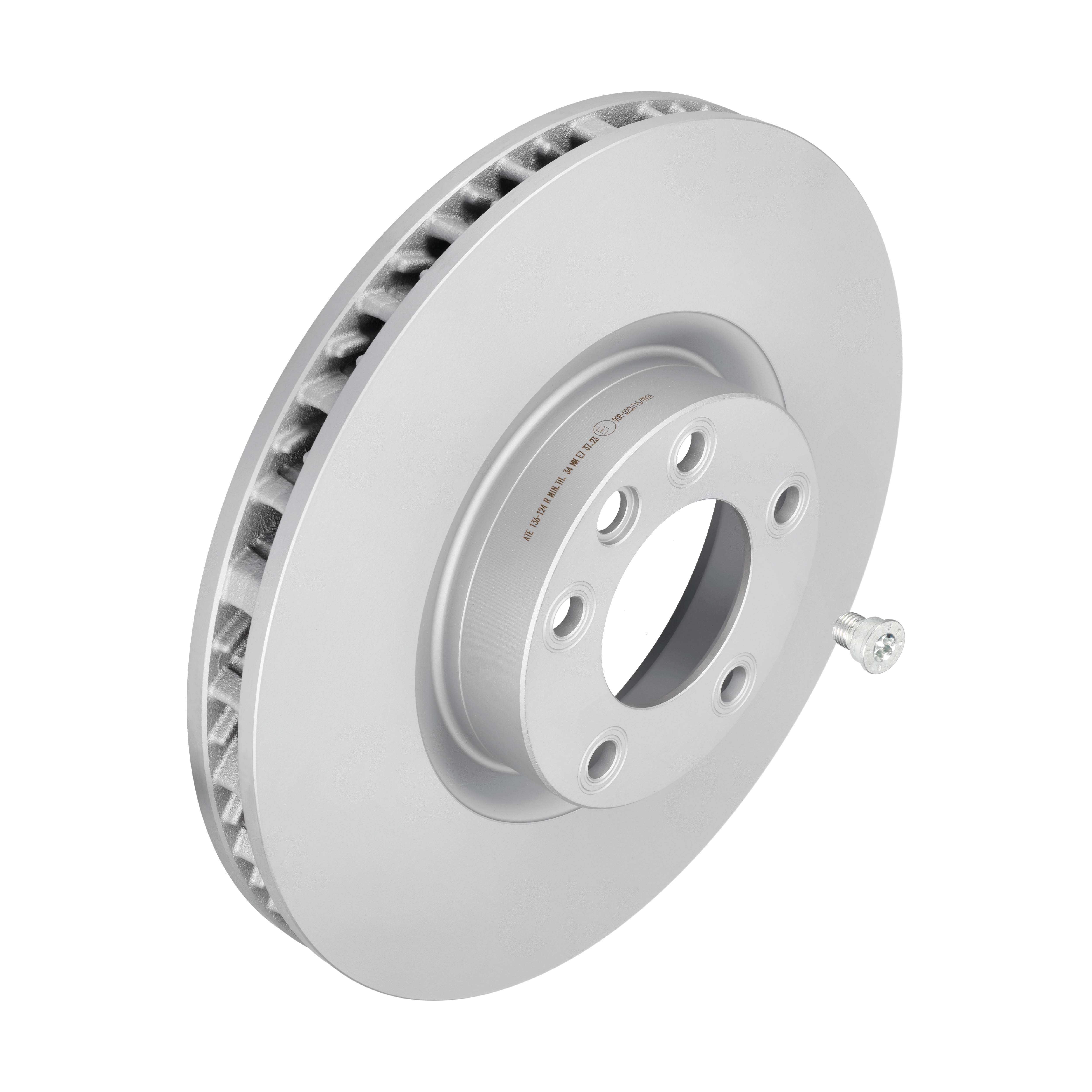 ATE Bremseskive 24013601241 ventileret 360mm 36mm for PORSCHE VAG