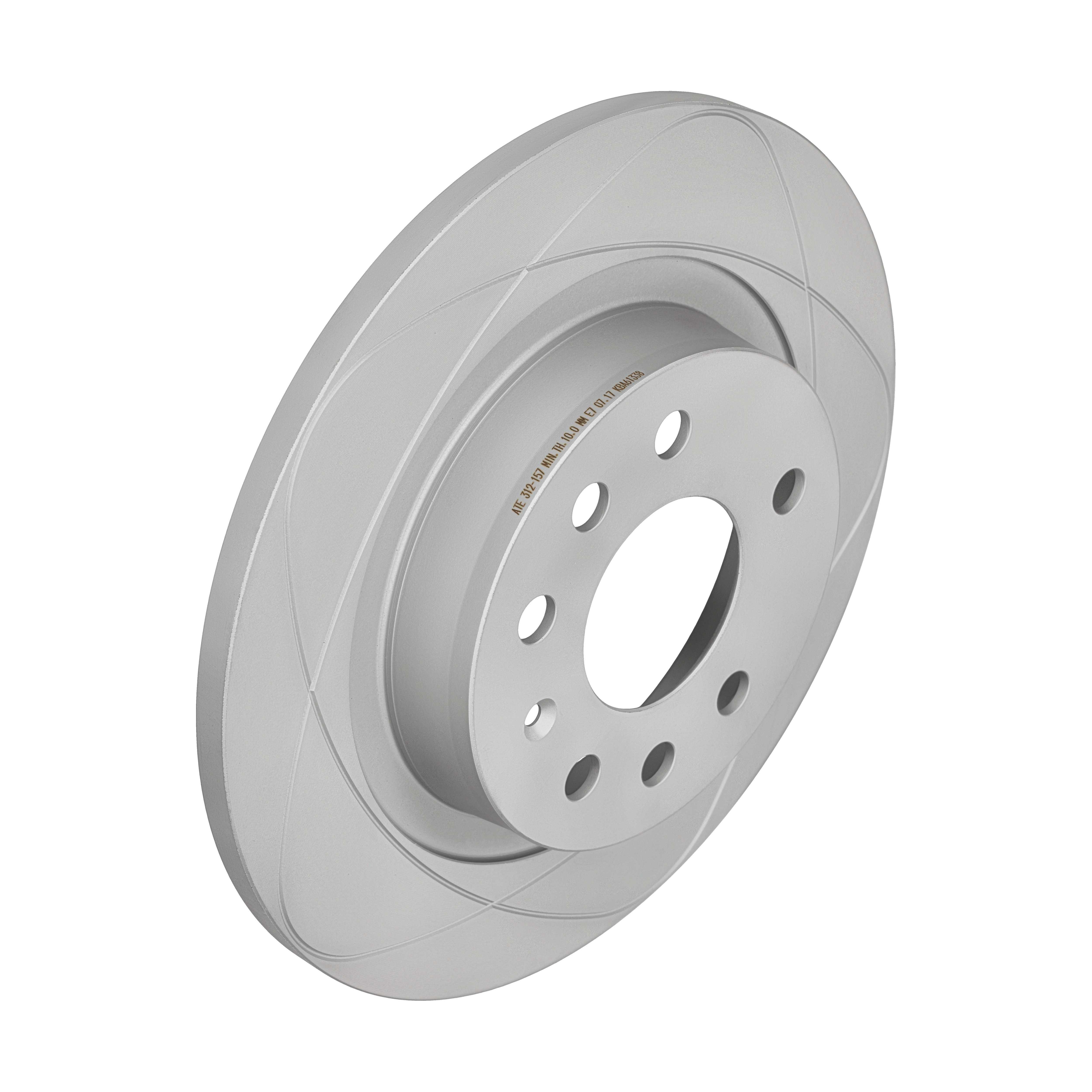 ATE Bremseskive 24031201571 fuld 278mm 12mm for VAUXHALL SAAB FIAT