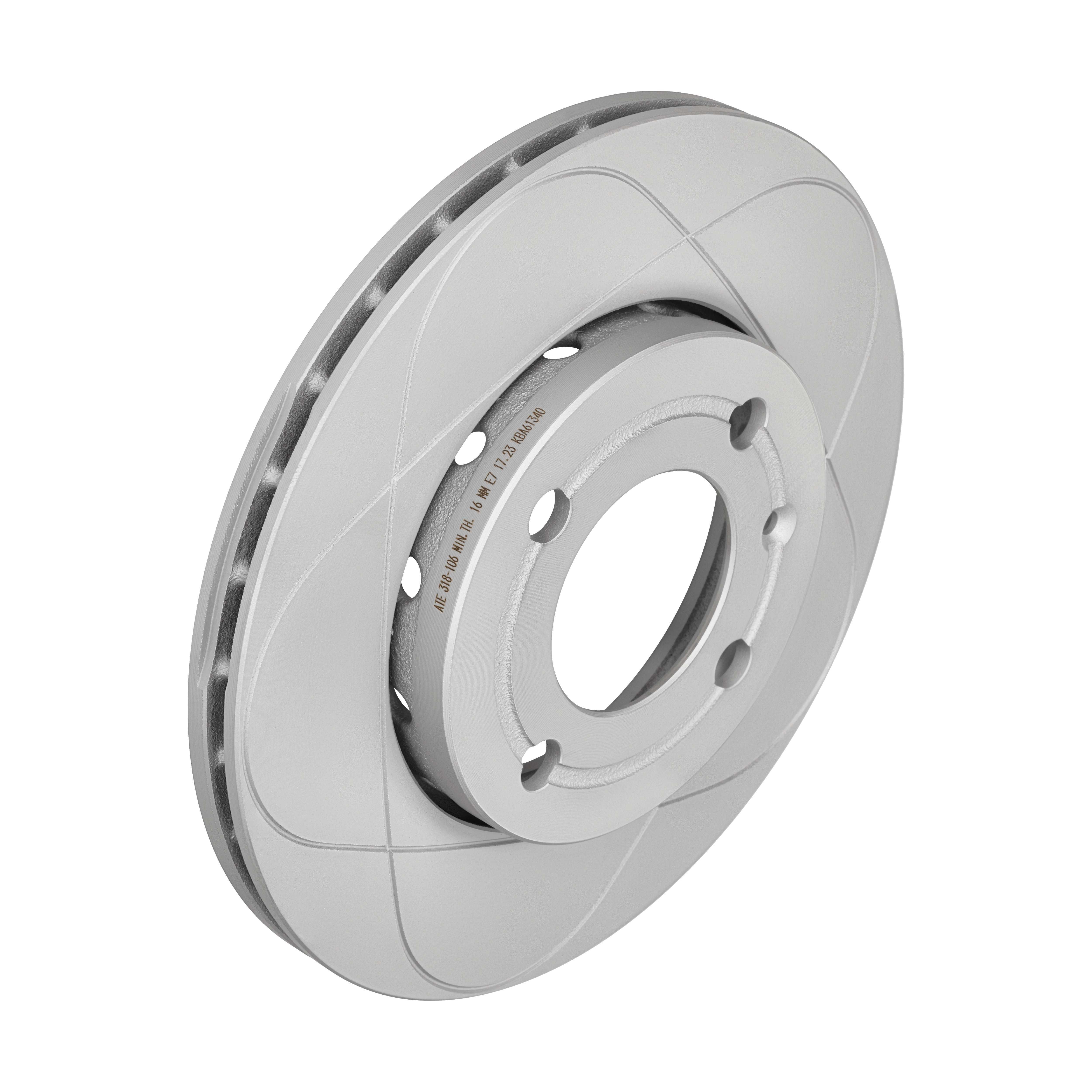 ATE Bremseskive 24031801061 ventileret 239mm 18mm for VAG