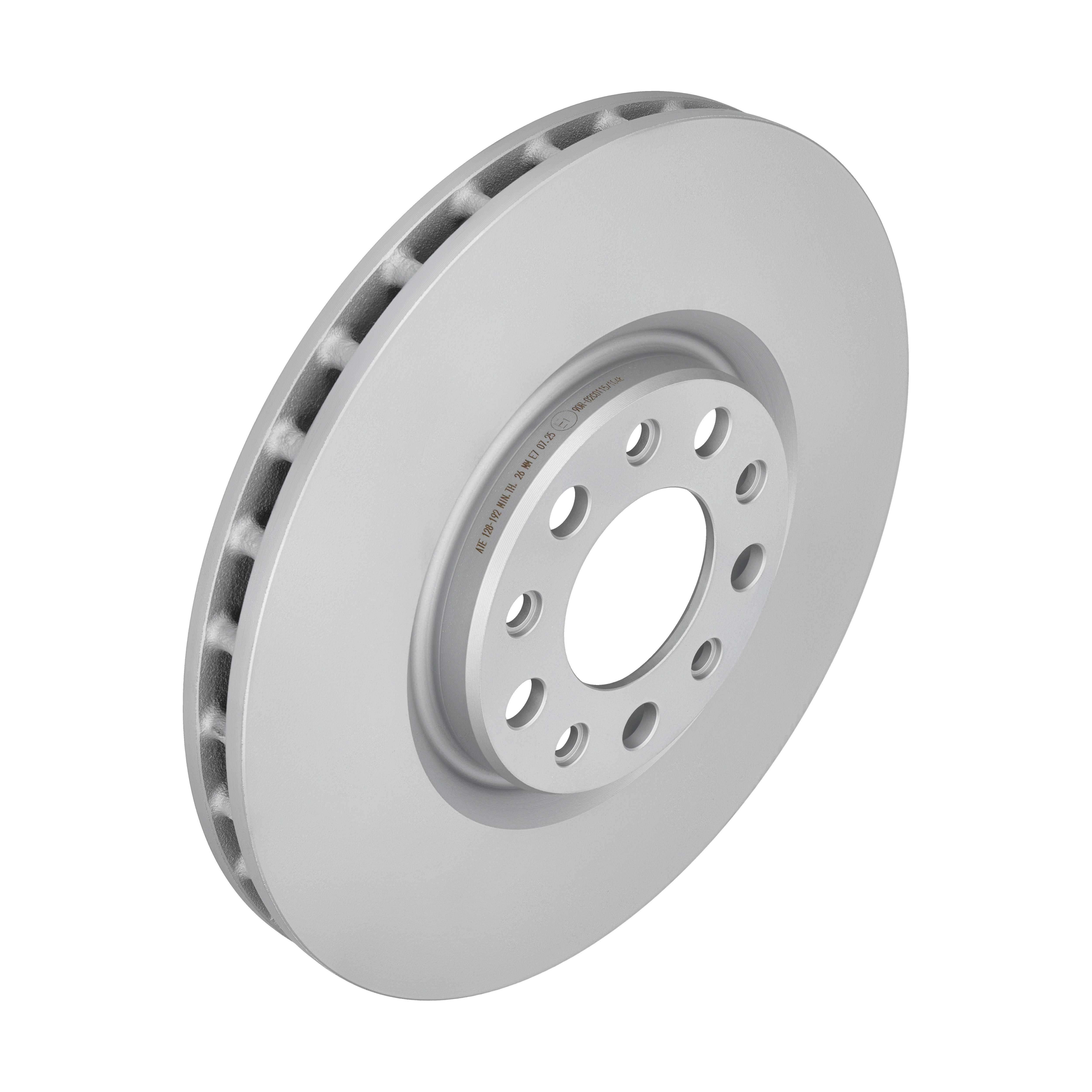 ATE Bremseskive 24012801921 ventileret 305mm 28mm for FIAT