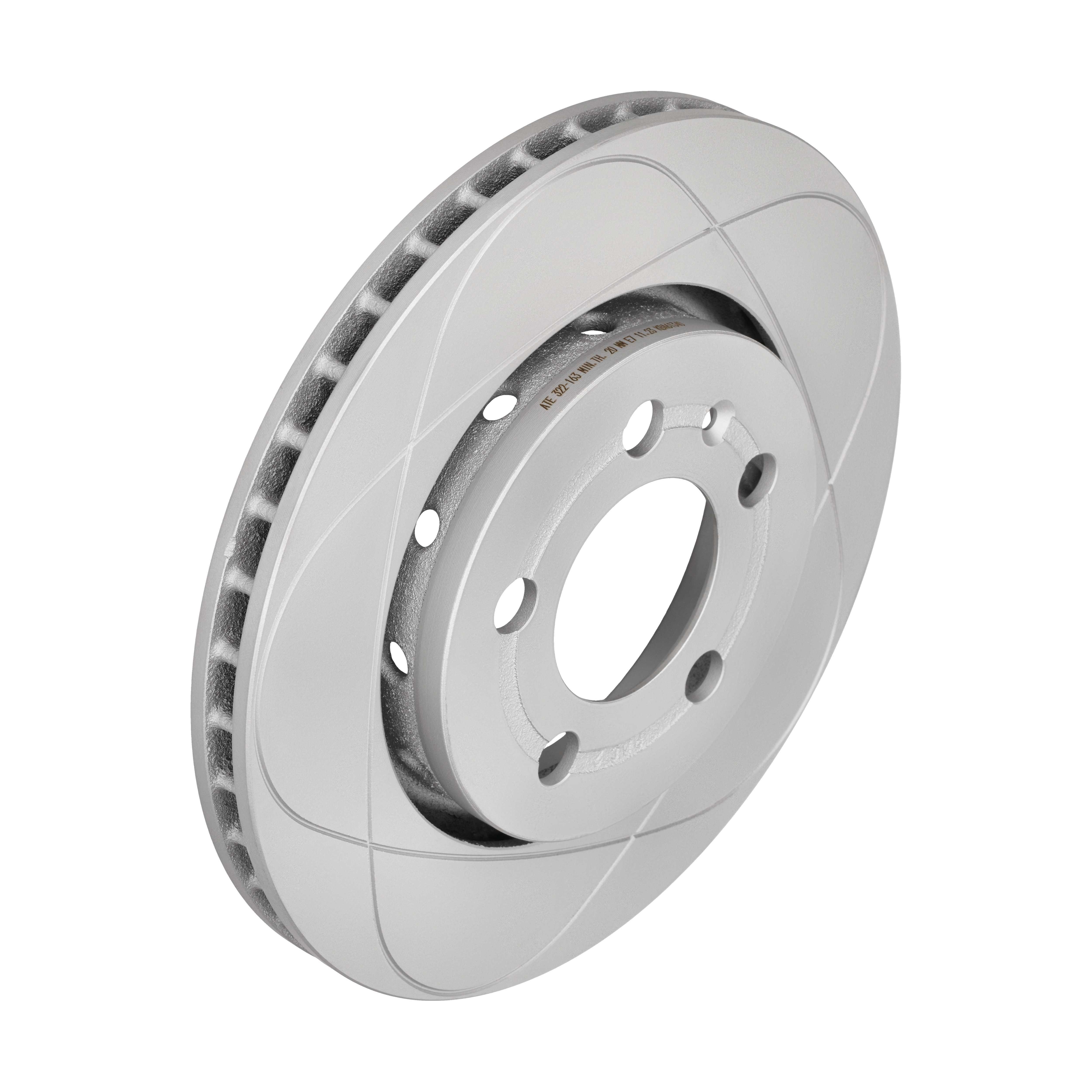 ATE Bremseskive 24032201631 ventileret 256mm 22mm for VAG