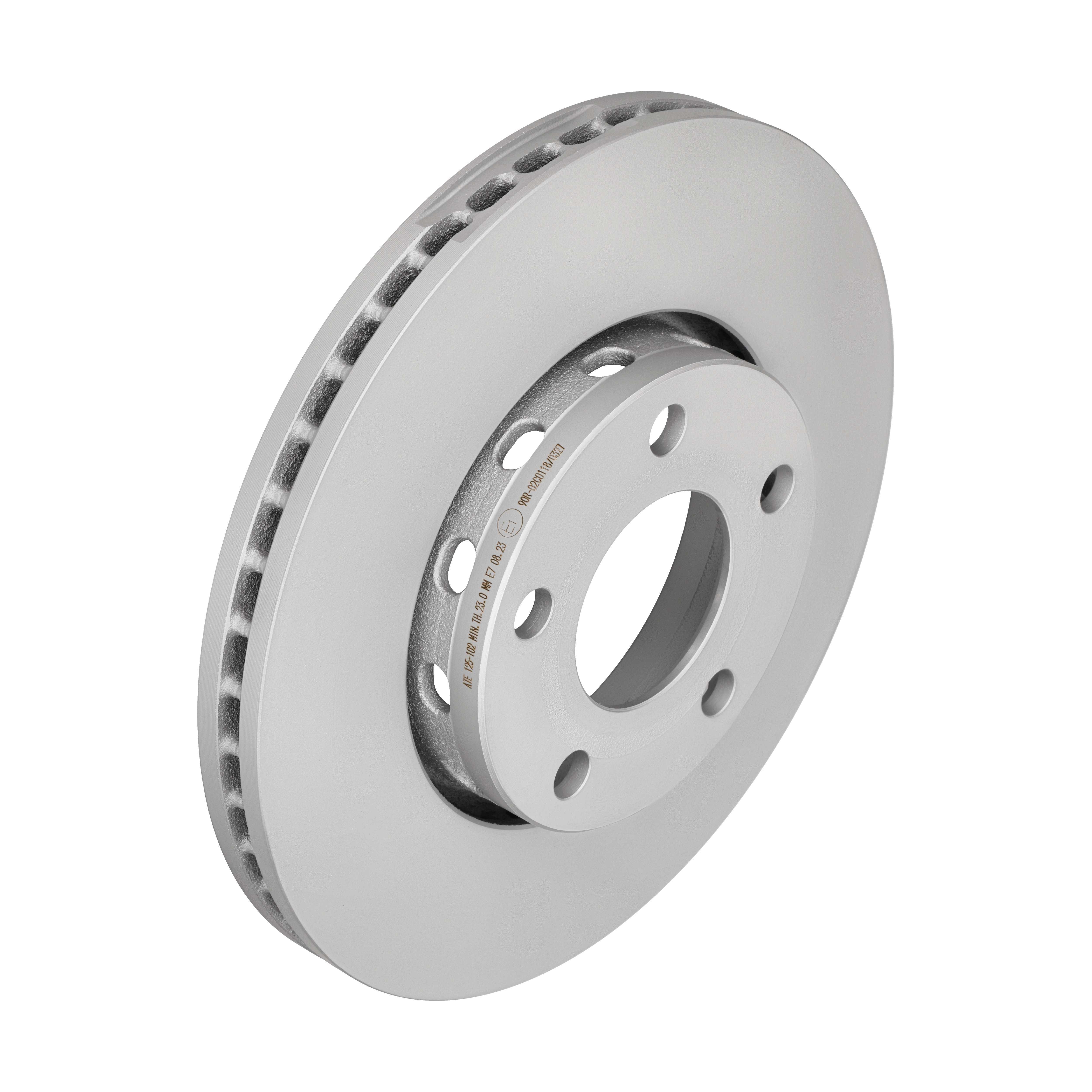 ATE Bremseskive 24012501021 ventileret 276mm 25mm for VAG