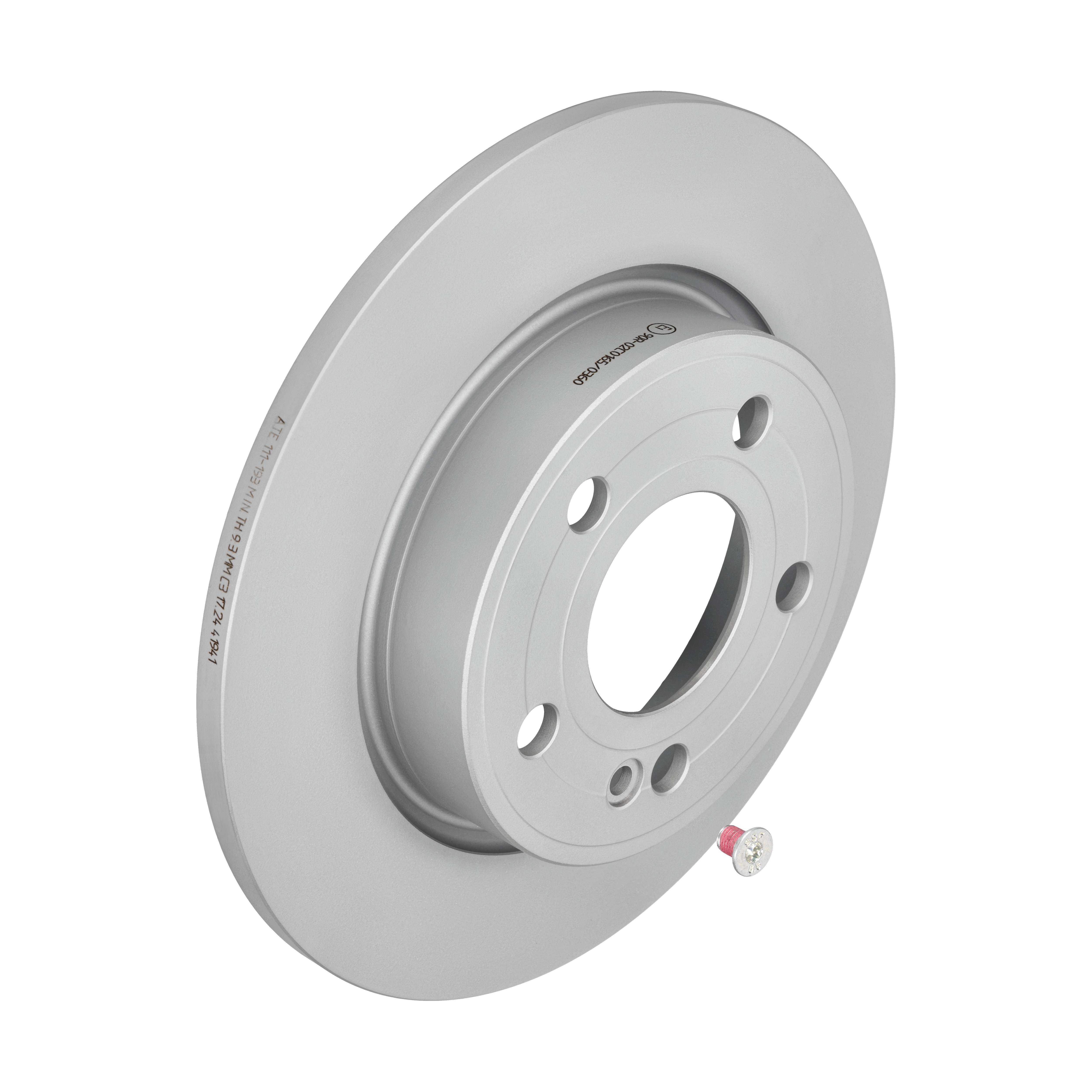 ATE Bremseskive 24011101931 fuld 276mm 11mm for MERCEDES-BENZ