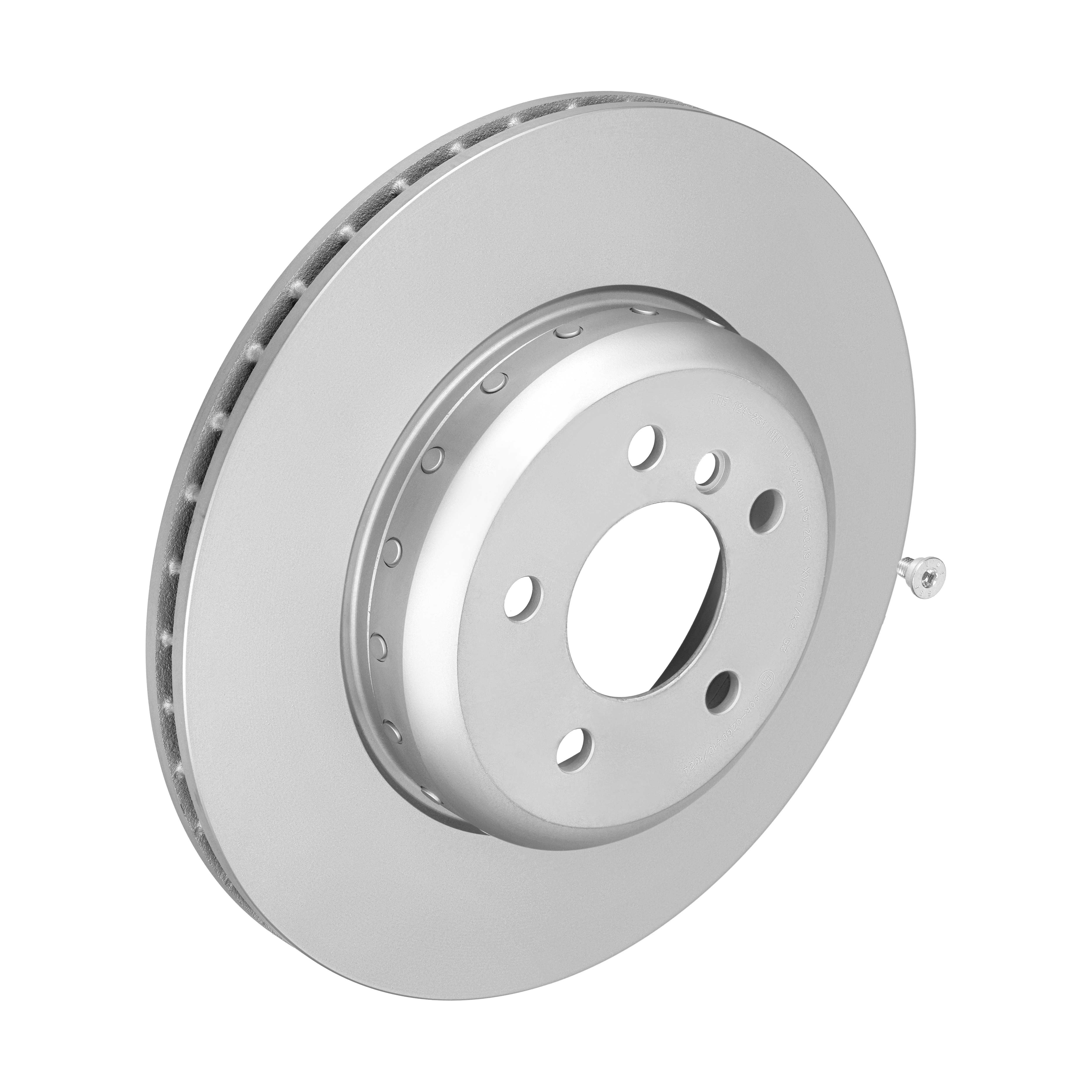 ATE Bremseskive 24012402512 ventileret 345mm 24mm for BMW