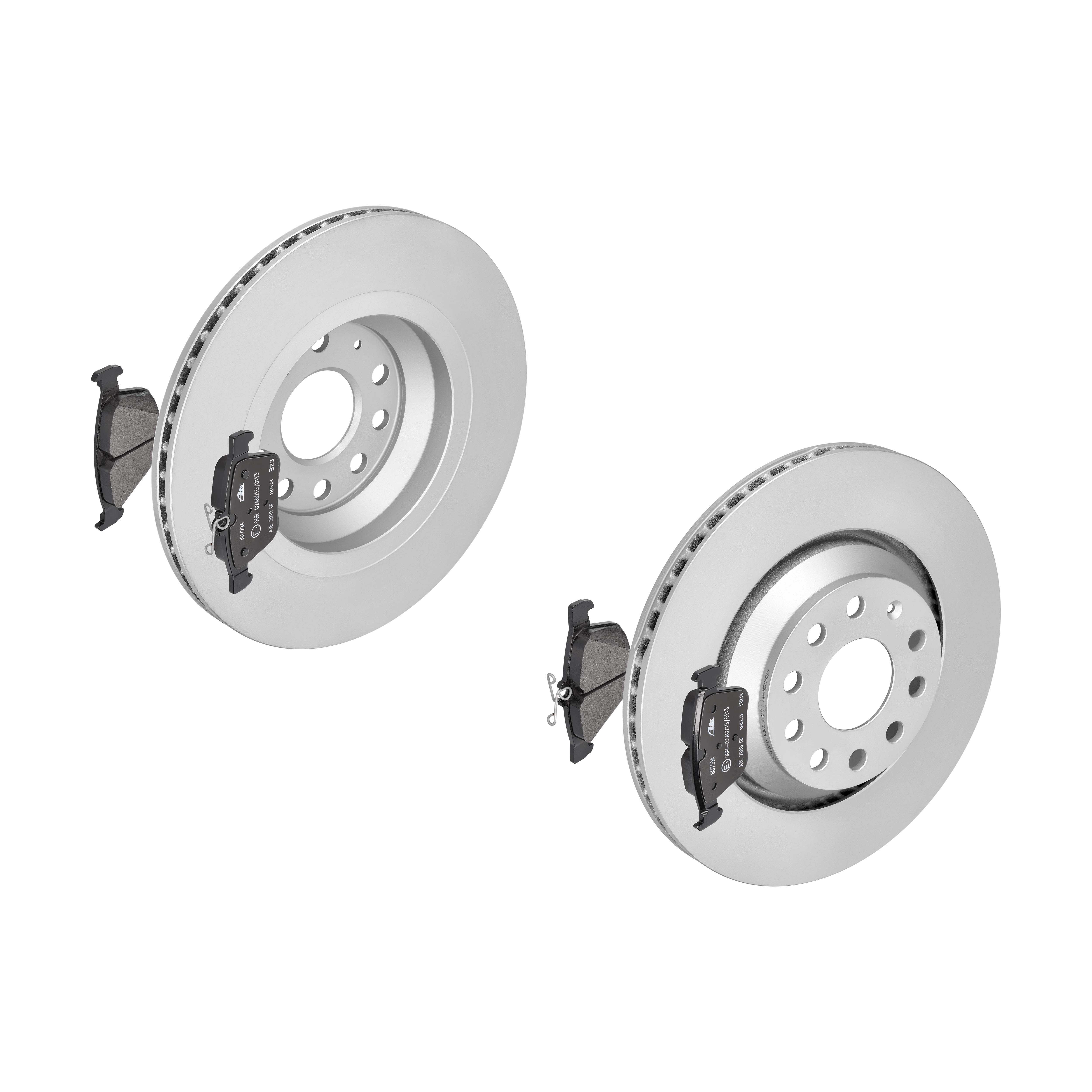 ATE Bremsesæt, skivebremser ijf141gfm6 bagaksel ventileret 310mm 22mm for SKODA VAG SEAT