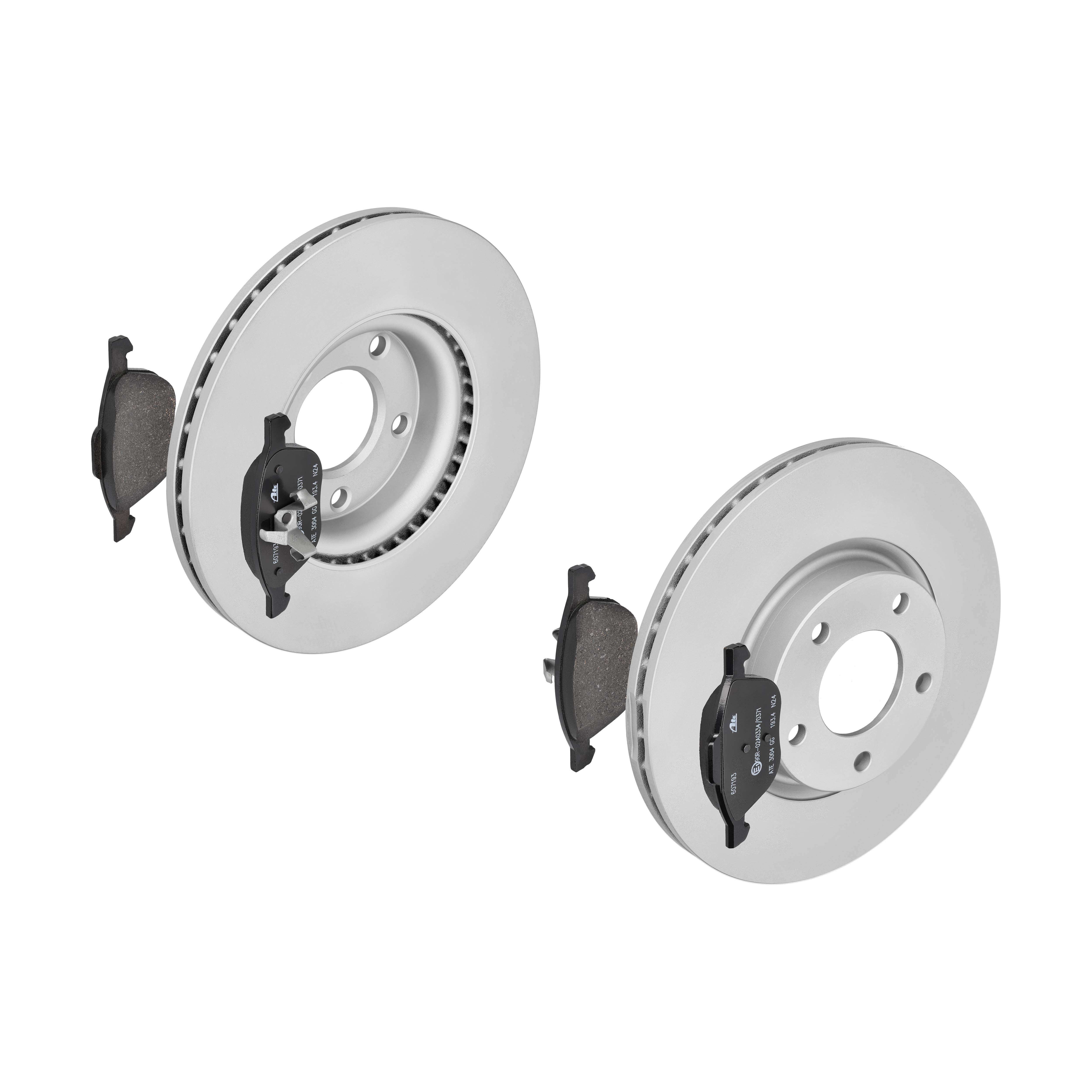 ATE Bremsesæt, skivebremser 142022338 foraksel ventileret 300mm 25mm for FORD VOLVO MAZDA