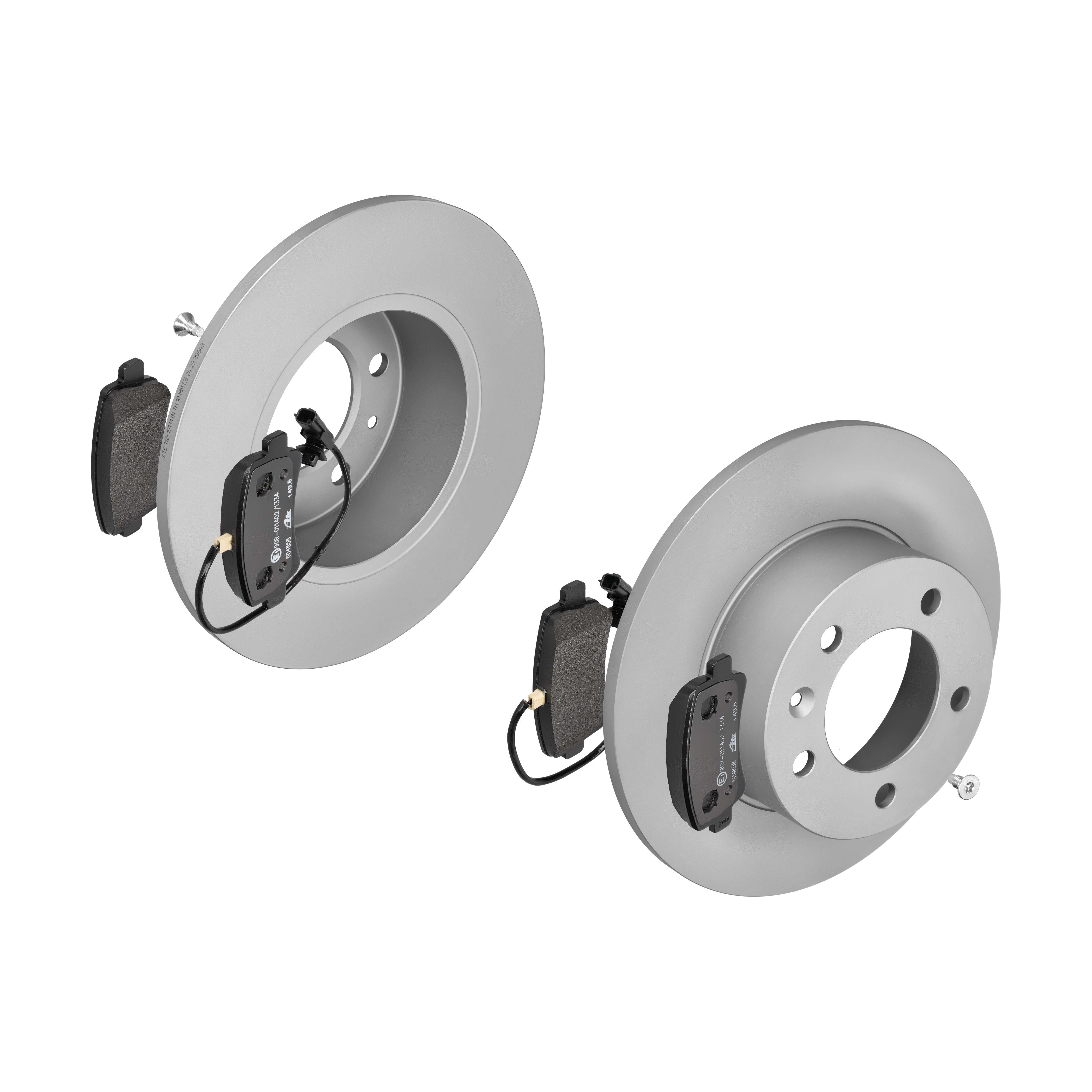 ATE Bremsesæt, skivebremser ijf141g3q0 bagaksel fuld 305mm 12mm for OPEL VAUXHALL RENAULT NISSAN