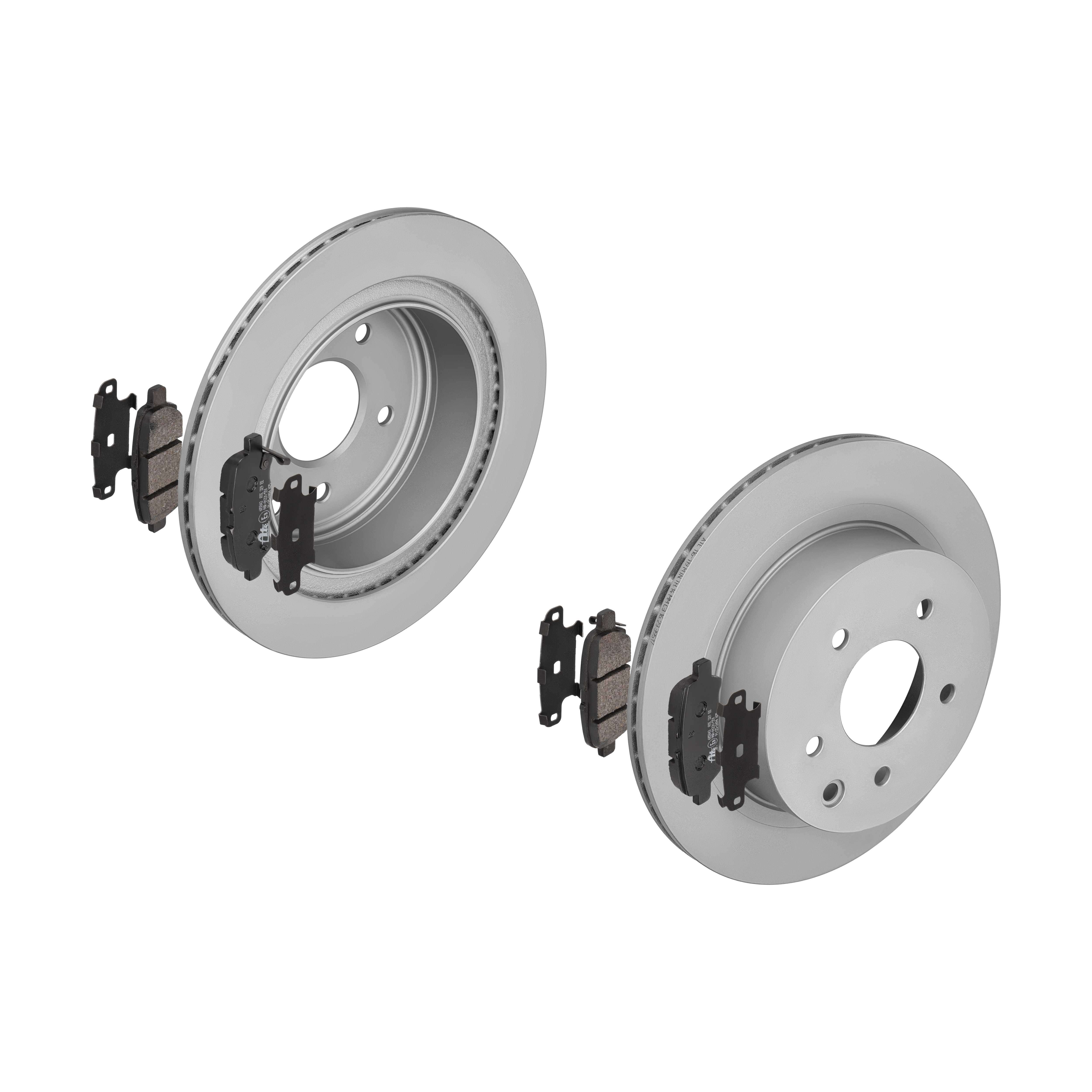 ATE Bremsesæt, skivebremser ijf141gf24 bagaksel ventileret 292mm 16mm for NISSAN INFINITI RENAULT SUZUKI