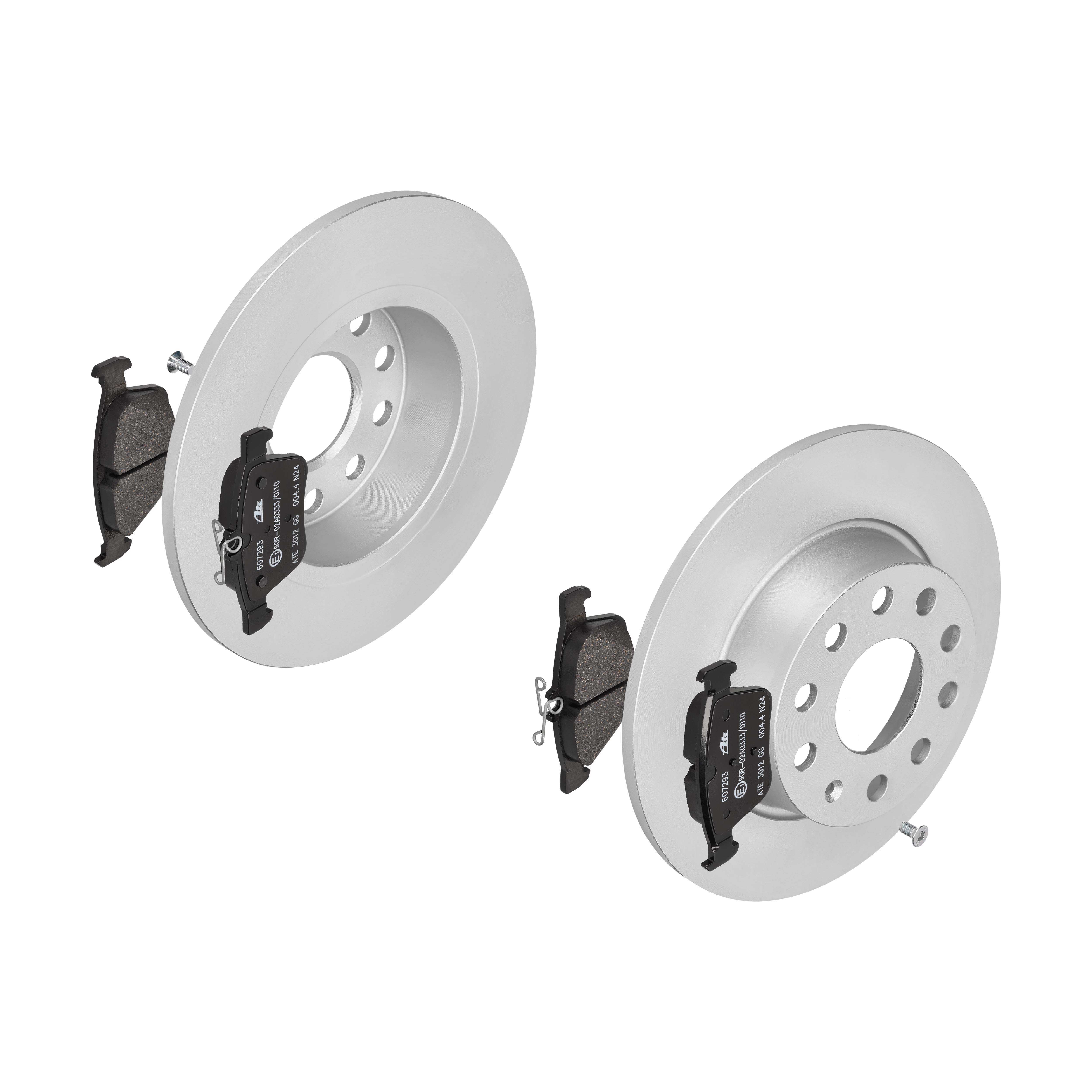 ATE Bremsesæt, skivebremser ijf141emh7 bagaksel fuld 272mm 9mm for SEAT VAG