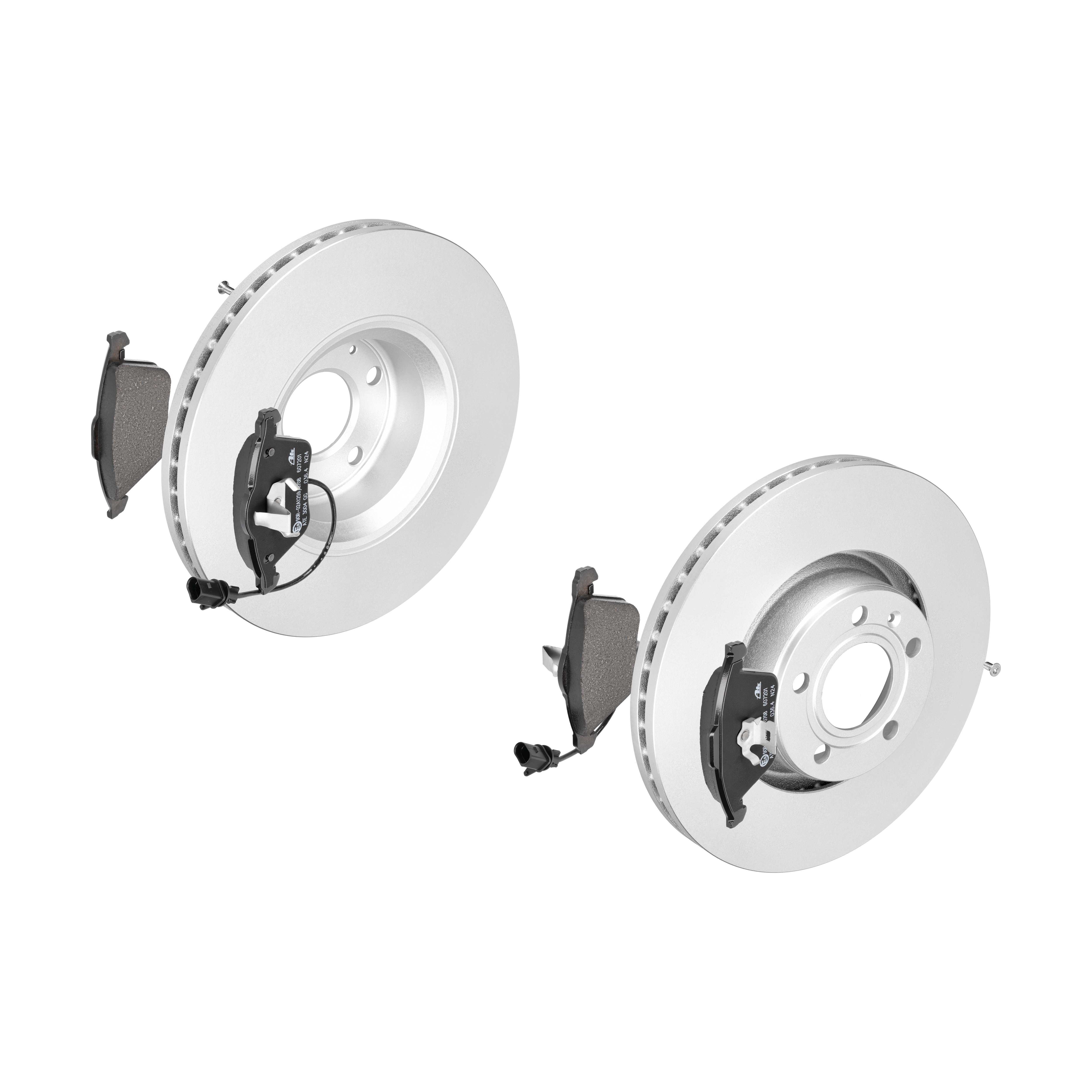 ATE Bremsesæt, skivebremser 142022278 foraksel ventileret 321mm 30mm for VAG SEAT