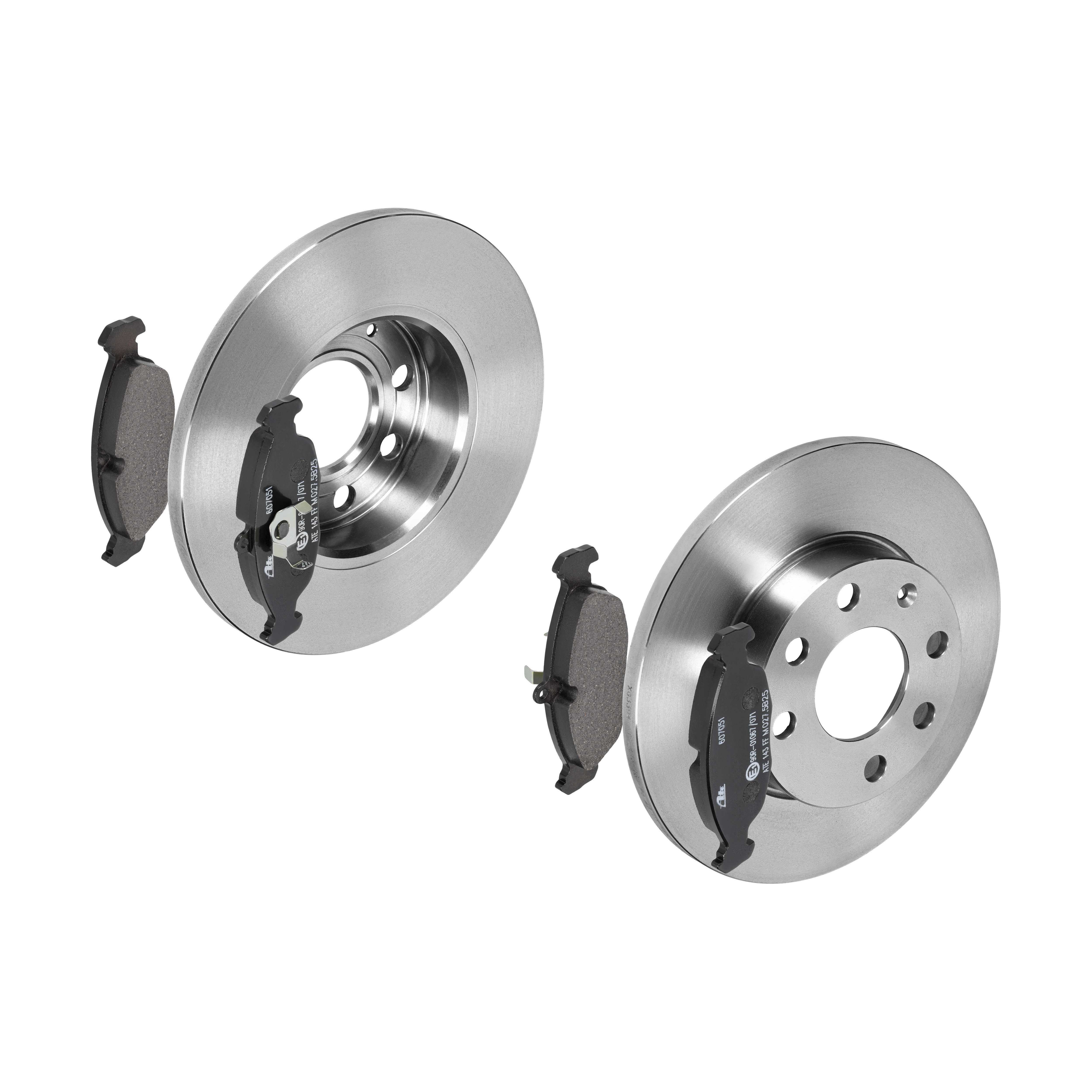ATE Bremsesæt, skivebremser 142021675 foraksel fuld 236mm 12mm for OPEL VAUXHALL CHEVROLET DAEWOO