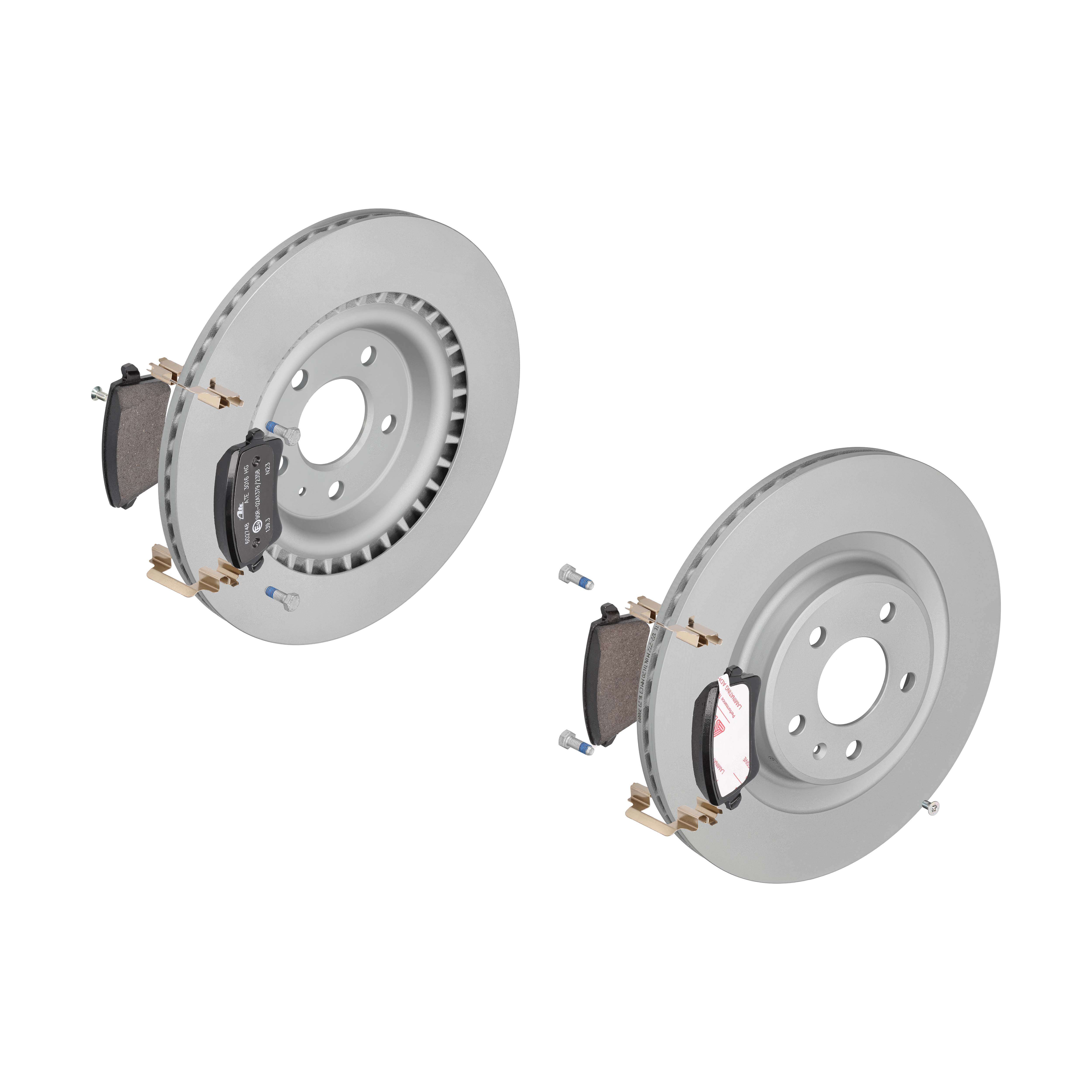 ATE Bremsesæt, skivebremser ijf141e057 bagaksel ventileret 330mm 21mm for VAG PORSCHE