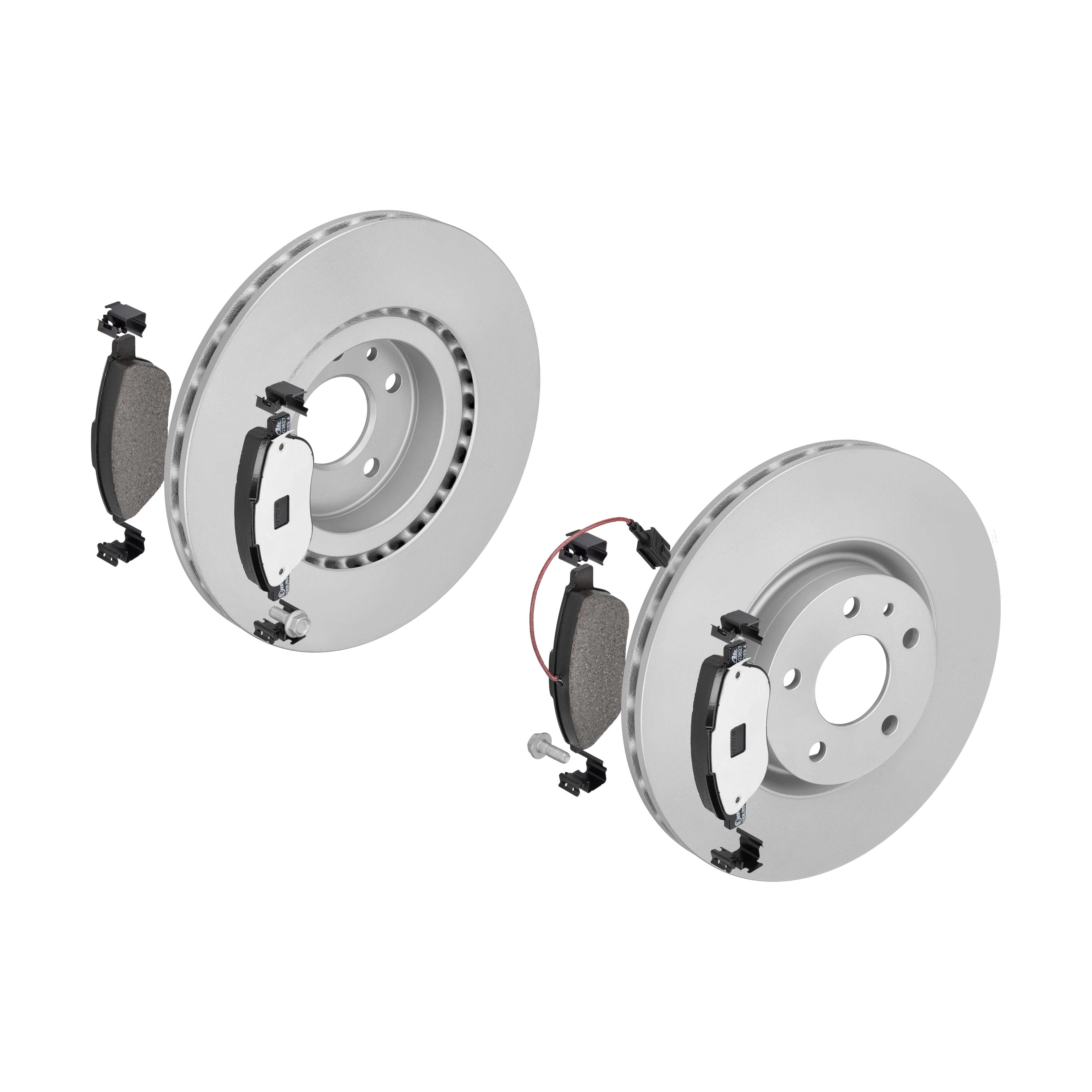 ATE Bremsesæt, skivebremser 142022146 foraksel ventileret 284mm 22mm for PEUGEOT VAUXHALL FIAT OPEL