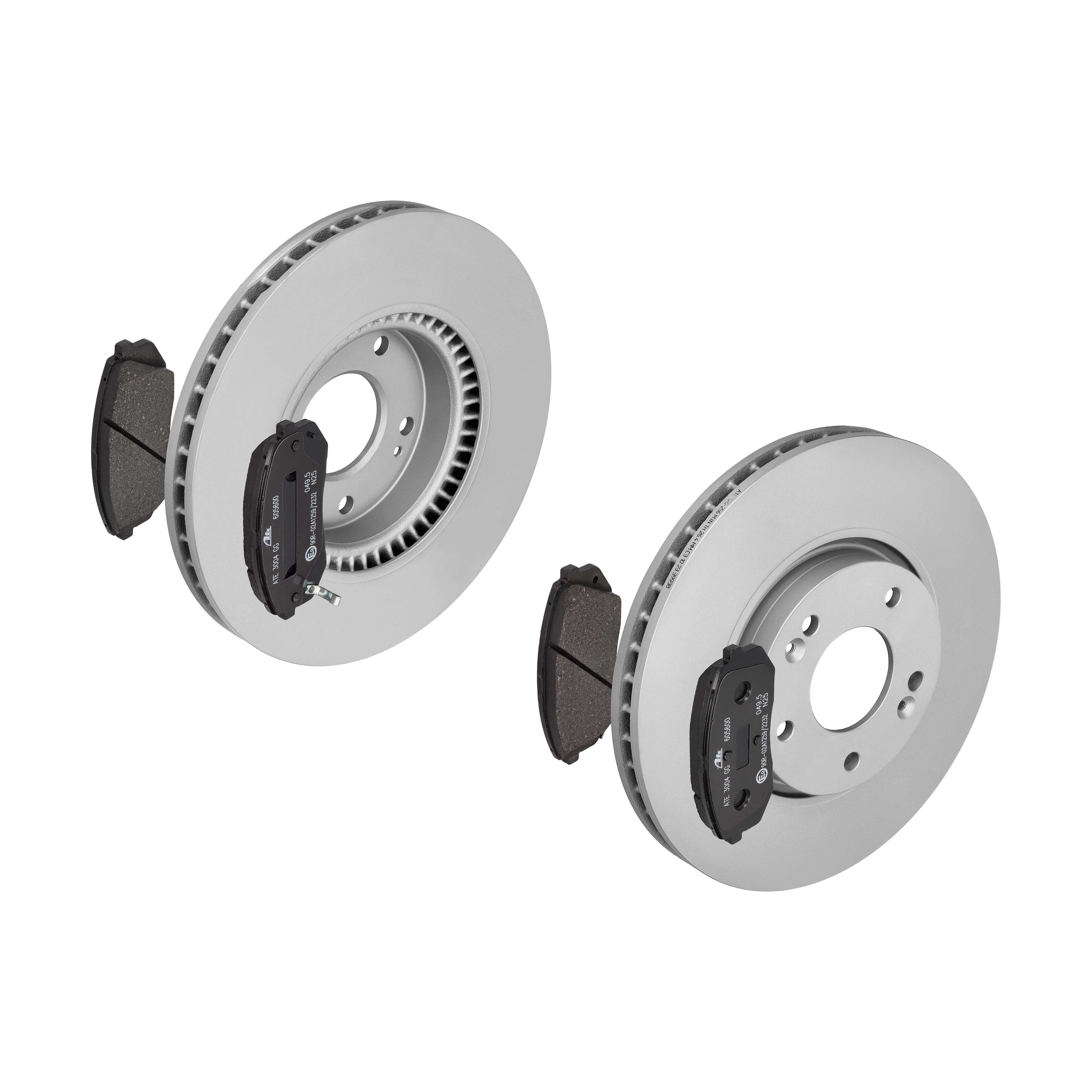 ATE Bremsesæt, skivebremser 142042541 foraksel ventileret 300mm 28mm for HYUNDAI KIA