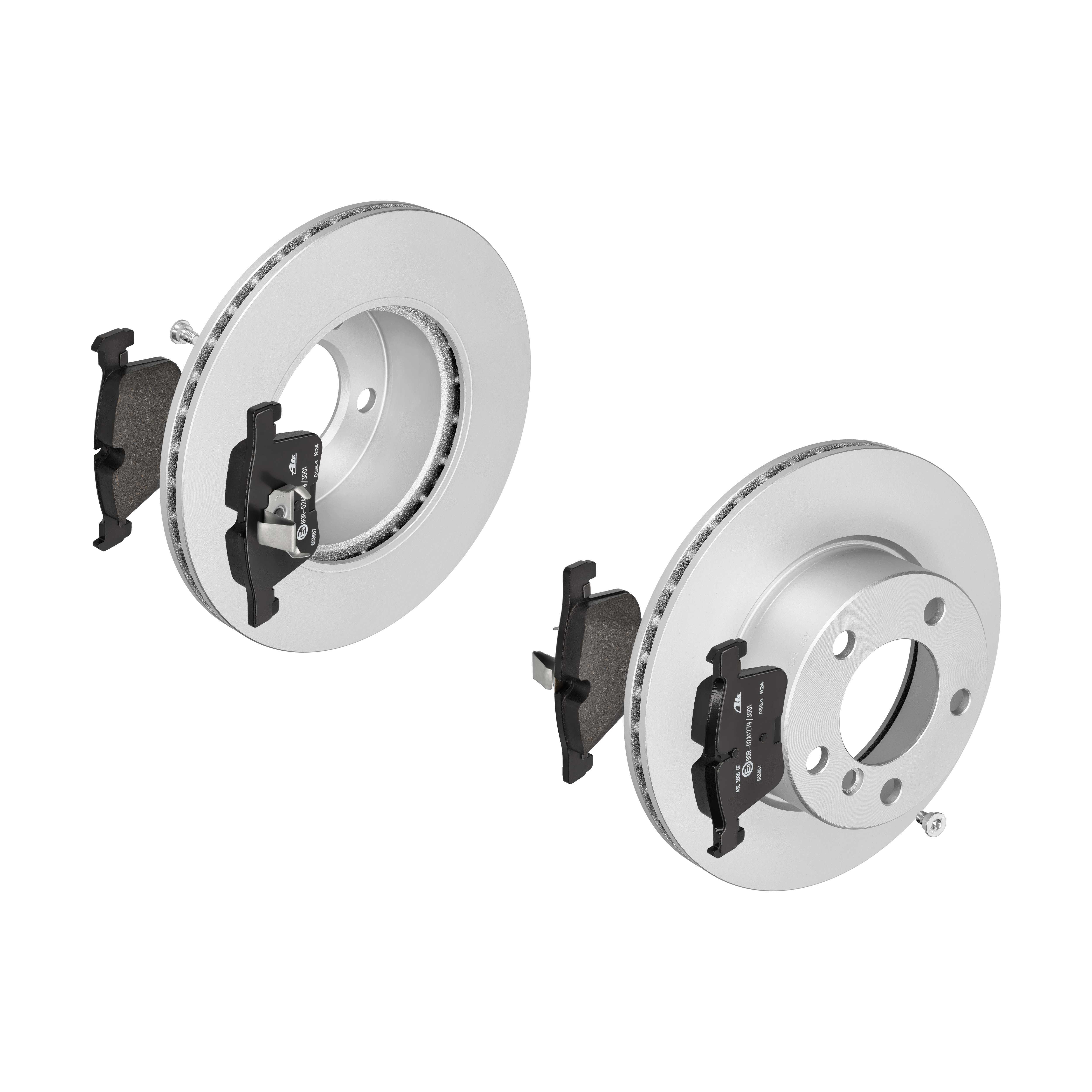ATE 142022177 foraksel ventileret 284mm 22mm for BMW