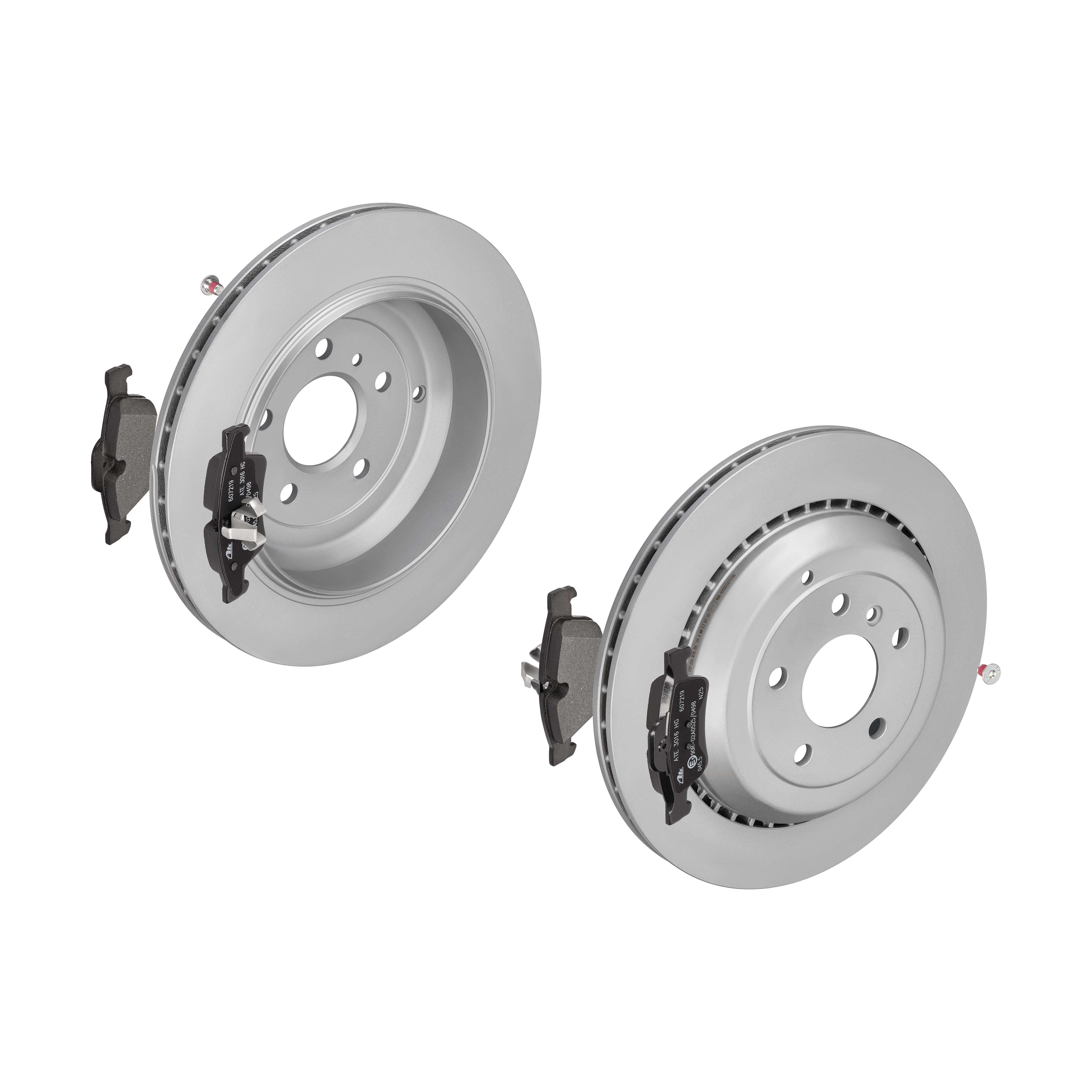 ATE Bremsesæt, skivebremser 142023117 bagaksel ventileret 330mm 22mm for MERCEDES-BENZ