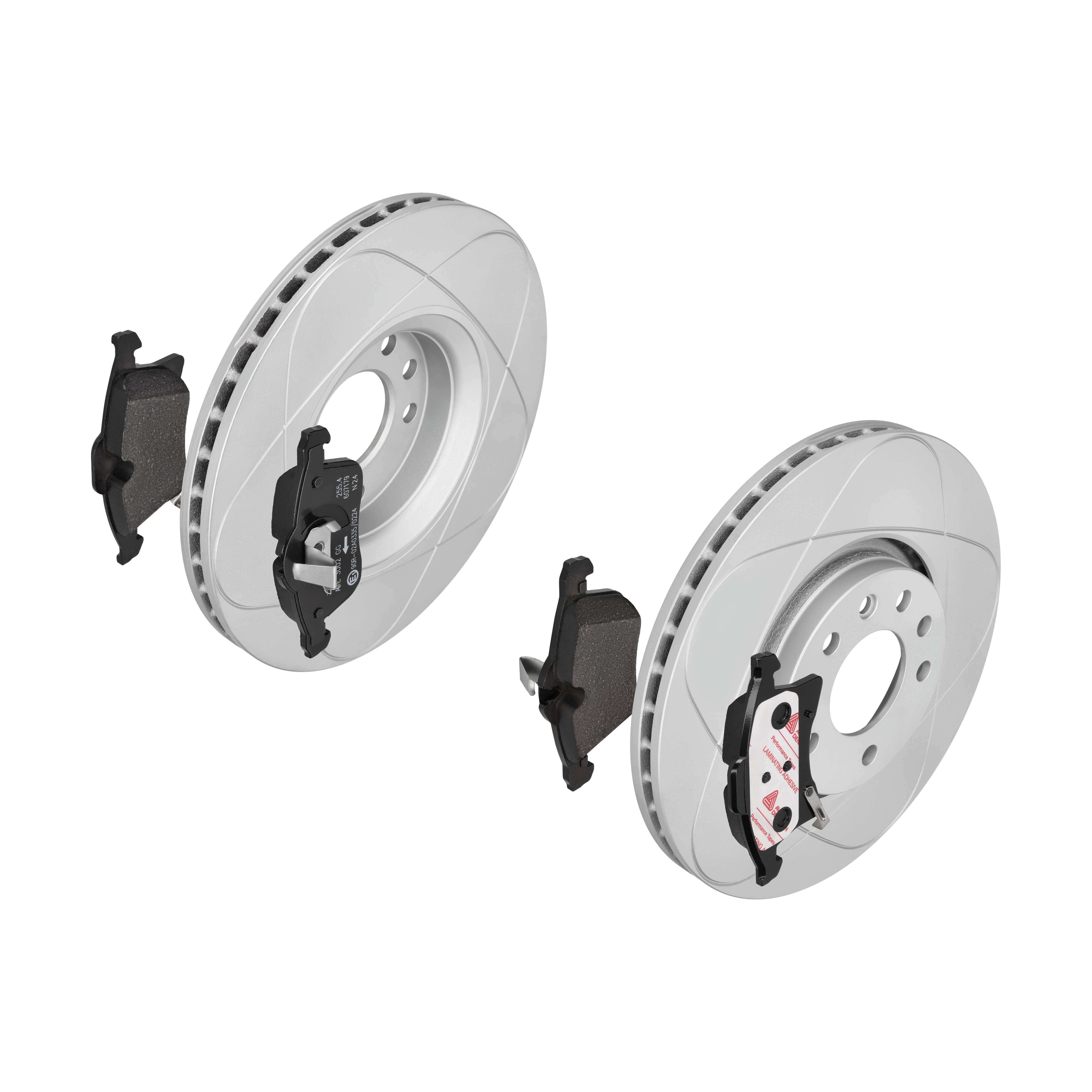 ATE Bremsesæt, skivebremser 142043005 foraksel ventileret 308mm 25mm for OPEL VAUXHALL SAAB