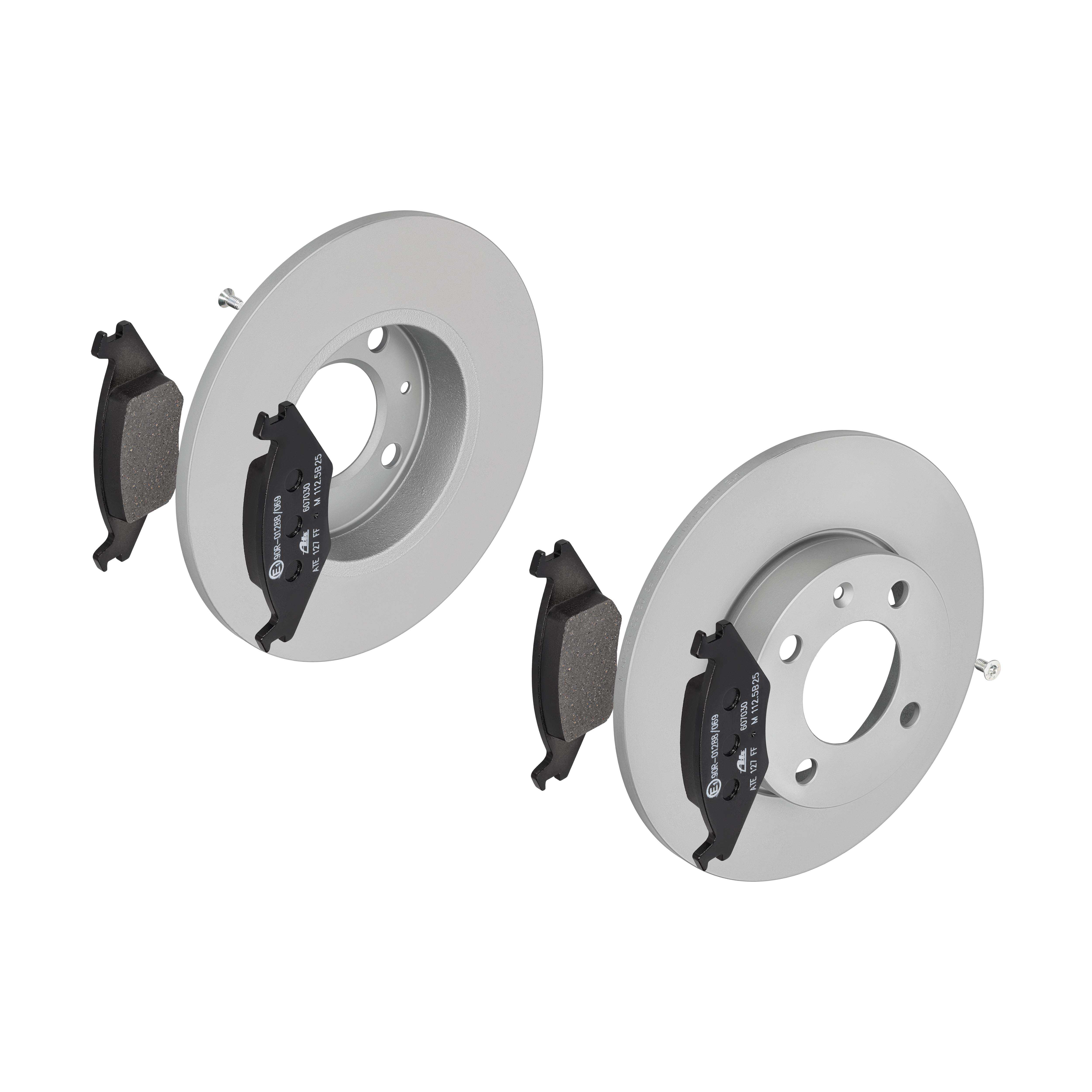 ATE Bremsesæt, skivebremser 142021928 foraksel fuld 239mm 10mm for VAG SEAT
