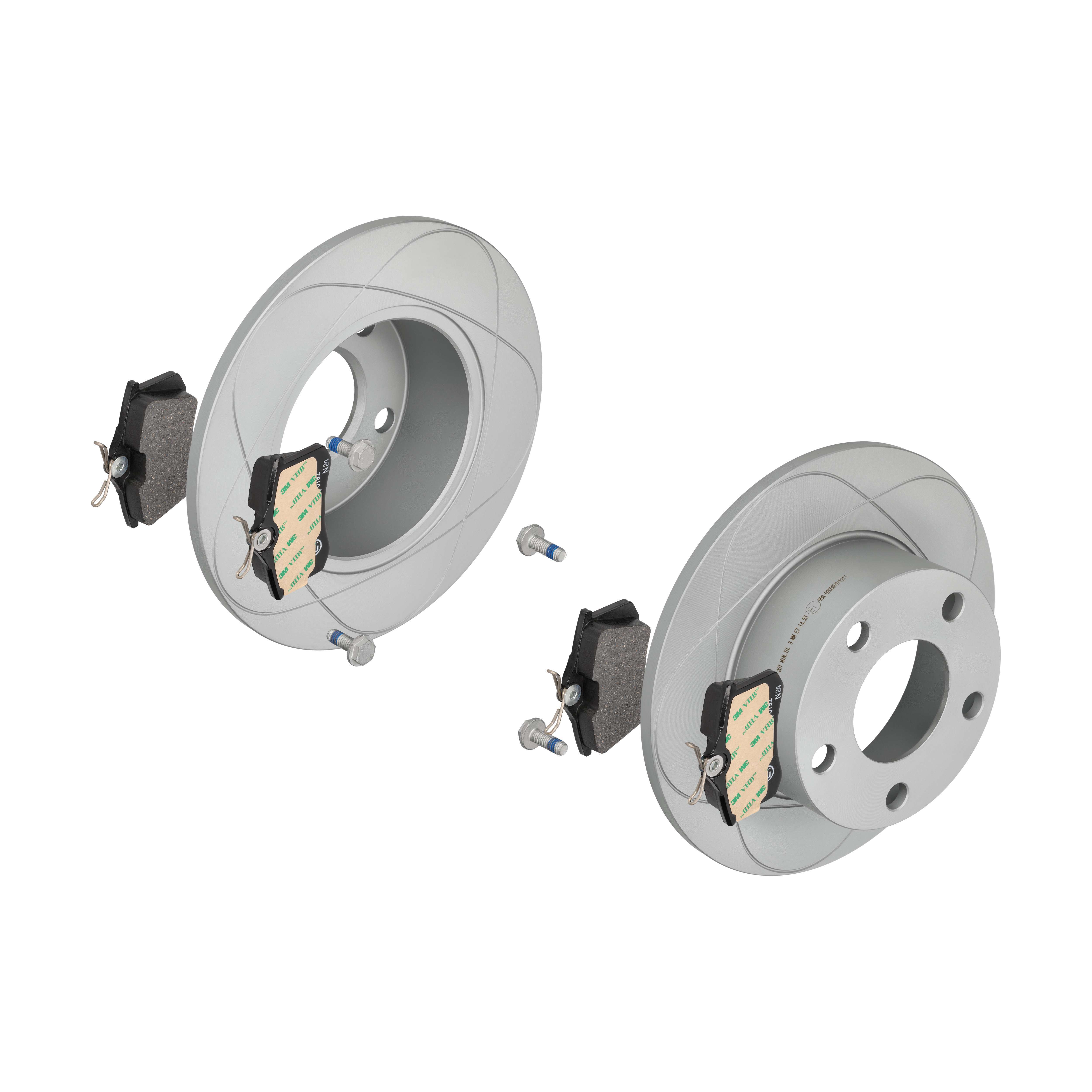 ATE Bremsesæt, skivebremser 142042660 bagaksel fuld 245mm 10mm for PEUGEOT CITROËN SEAT VAG SKODA