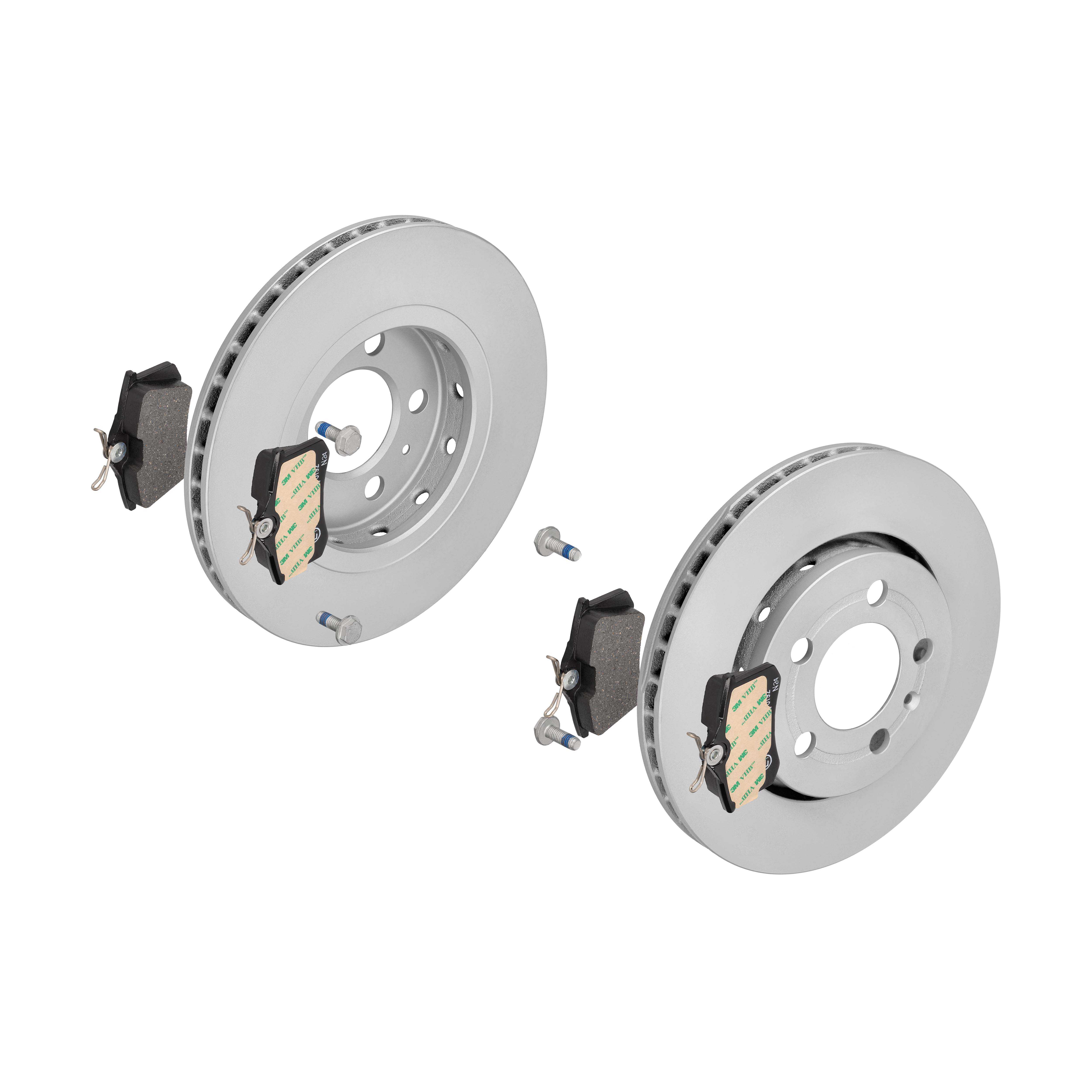 ATE Bremsesæt, skivebremser 142022582 bagaksel ventileret 256mm 22mm for PEUGEOT CITROËN VAG SEAT SKODA