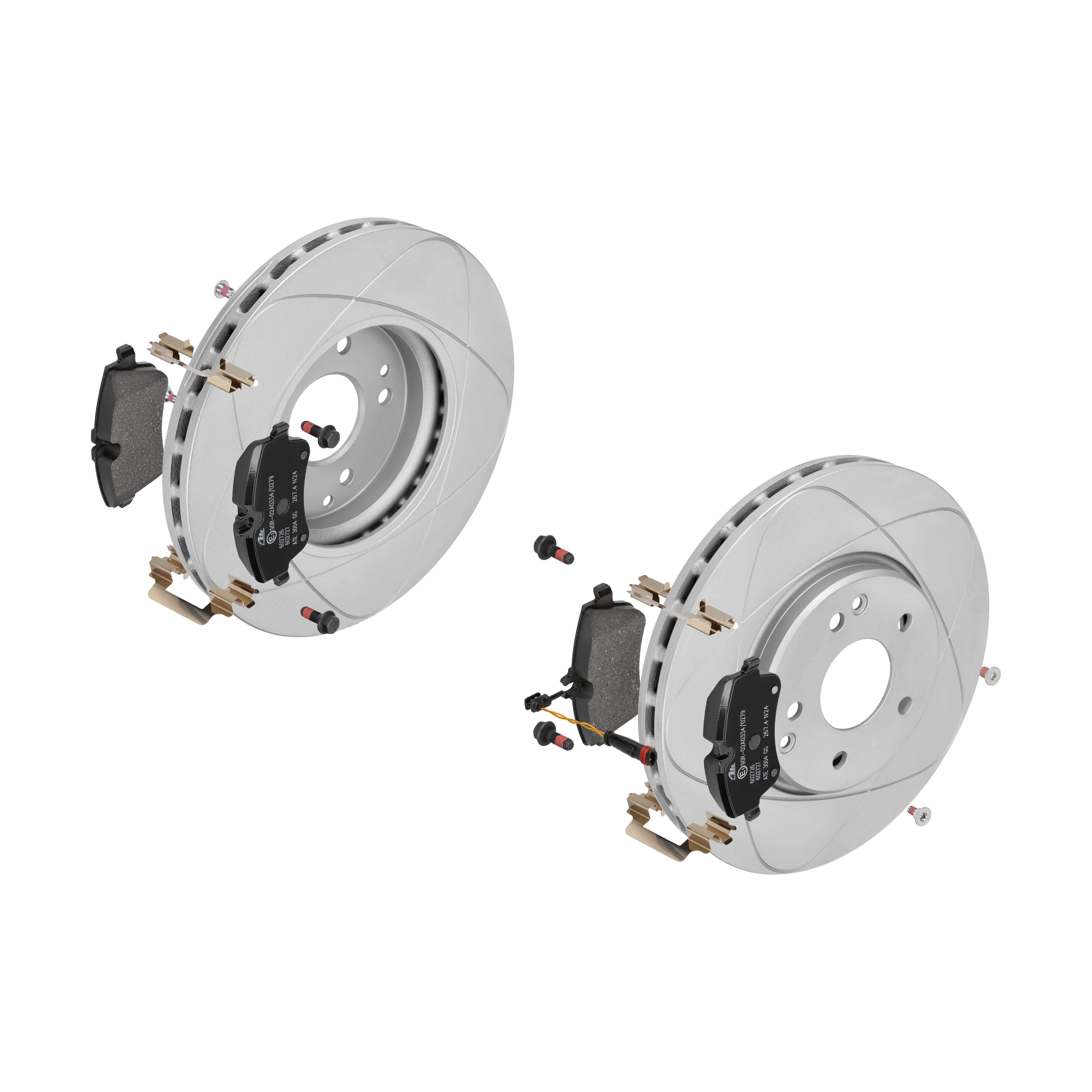 ATE Bremsesæt, skivebremser sg00000b4r foraksel ventileret 300mm 28mm for MERCEDES-BENZ MAYBACH