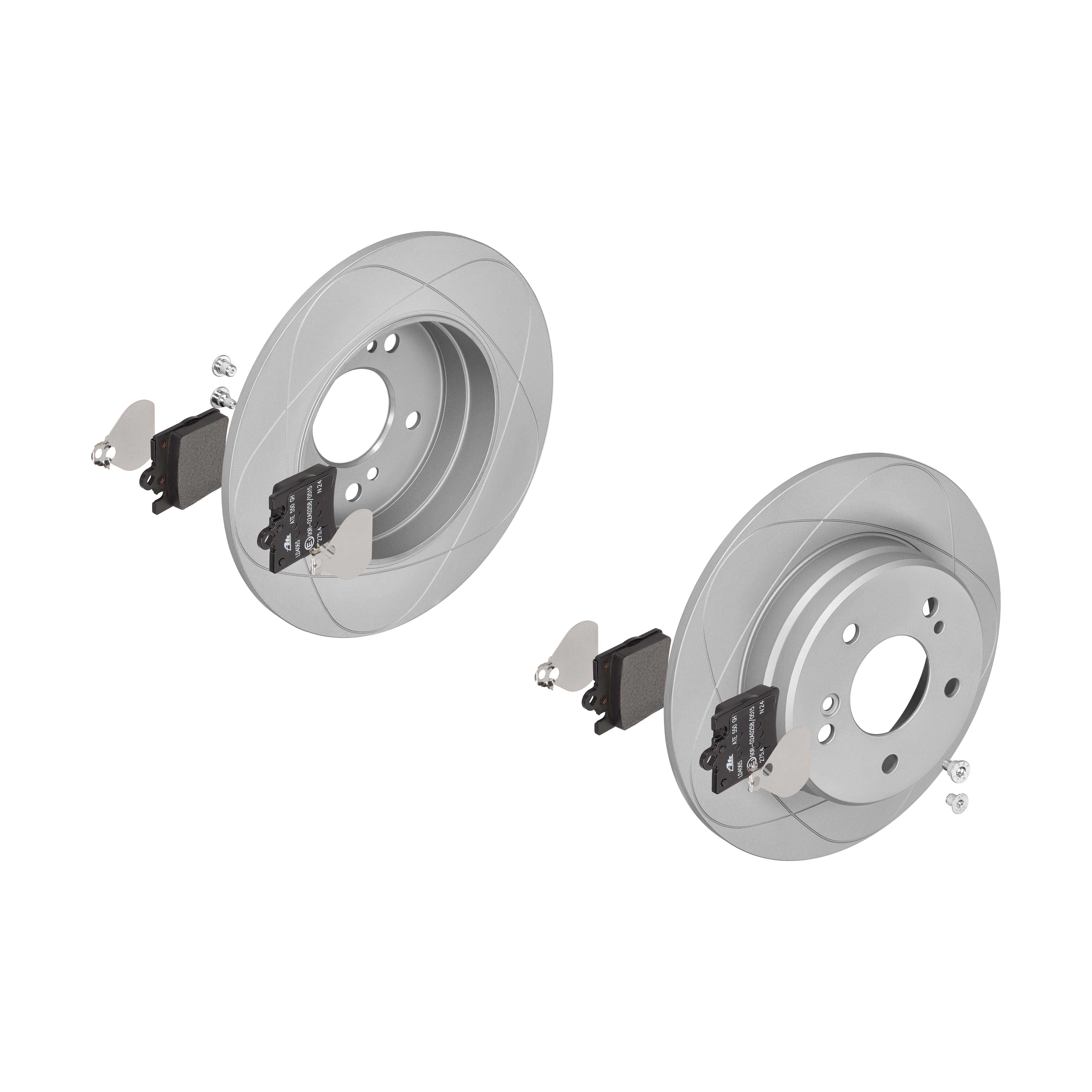 ATE Bremsesæt, skivebremser 142042627 bagaksel fuld 278mm 9mm for MERCEDES-BENZ CHRYSLER
