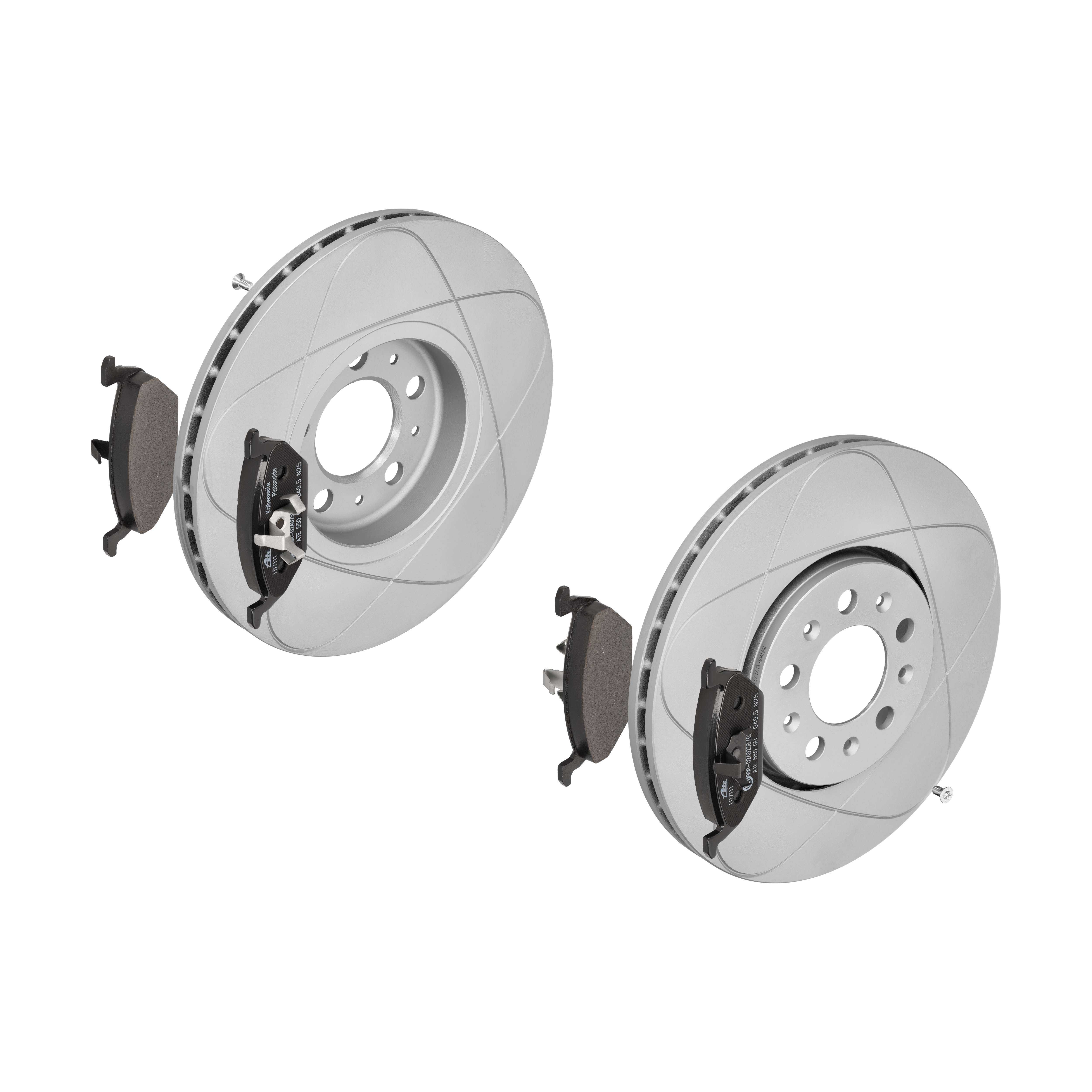 ATE Bremsesæt, skivebremser 142042974 foraksel ventileret 288mm 25mm for SKODA VAG SEAT