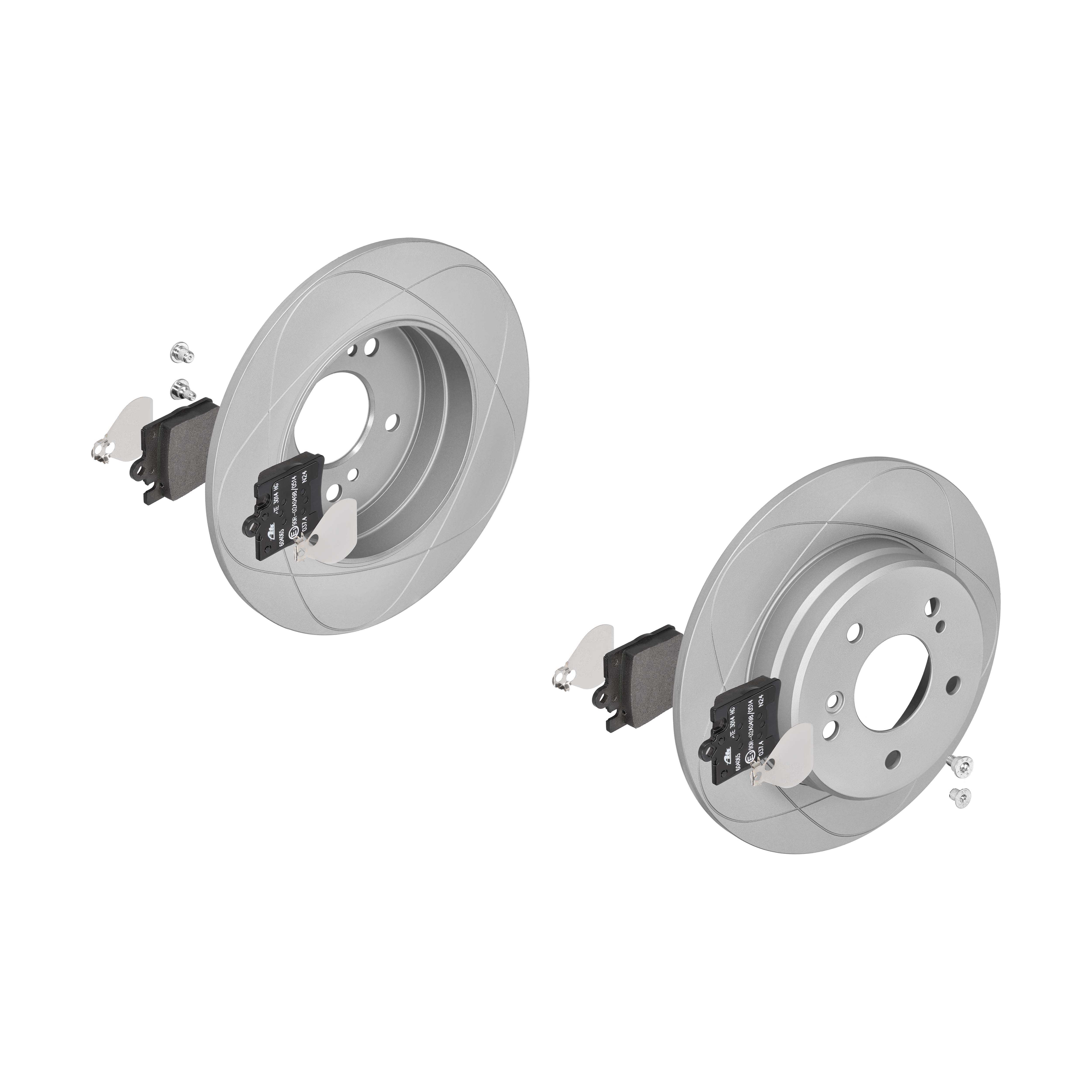 ATE Bremsesæt, skivebremser 142042626 bagaksel fuld 278mm 9mm for MERCEDES-BENZ CHRYSLER