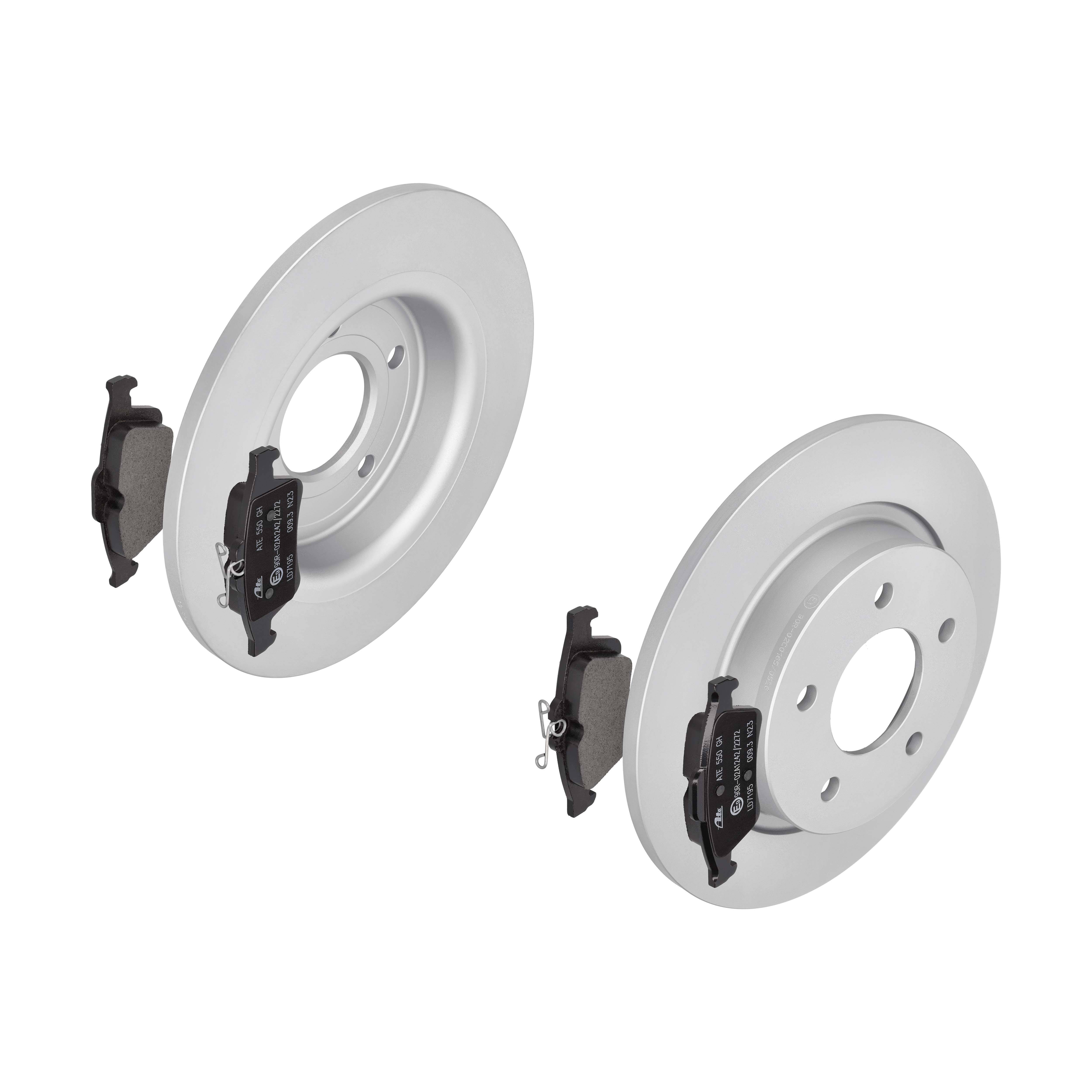 ATE Bremsesæt, skivebremser 142022775 bagaksel fuld 280mm 11mm for FORD OPEL VOLVO SAAB GENERAL MOTORS MAZDA