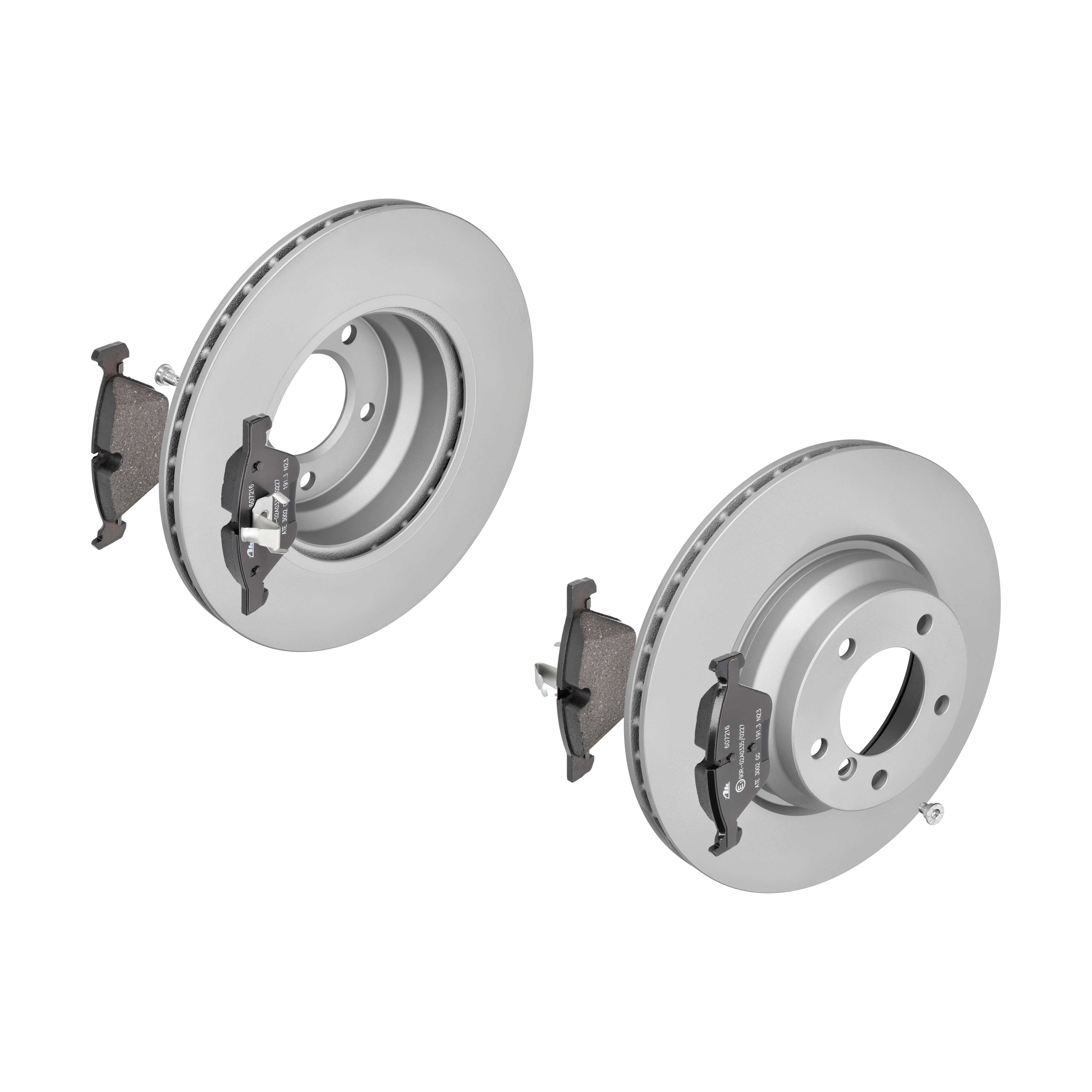 ATE Bremsesæt, skivebremser 142022748 foraksel ventileret 330mm 24mm for BMW