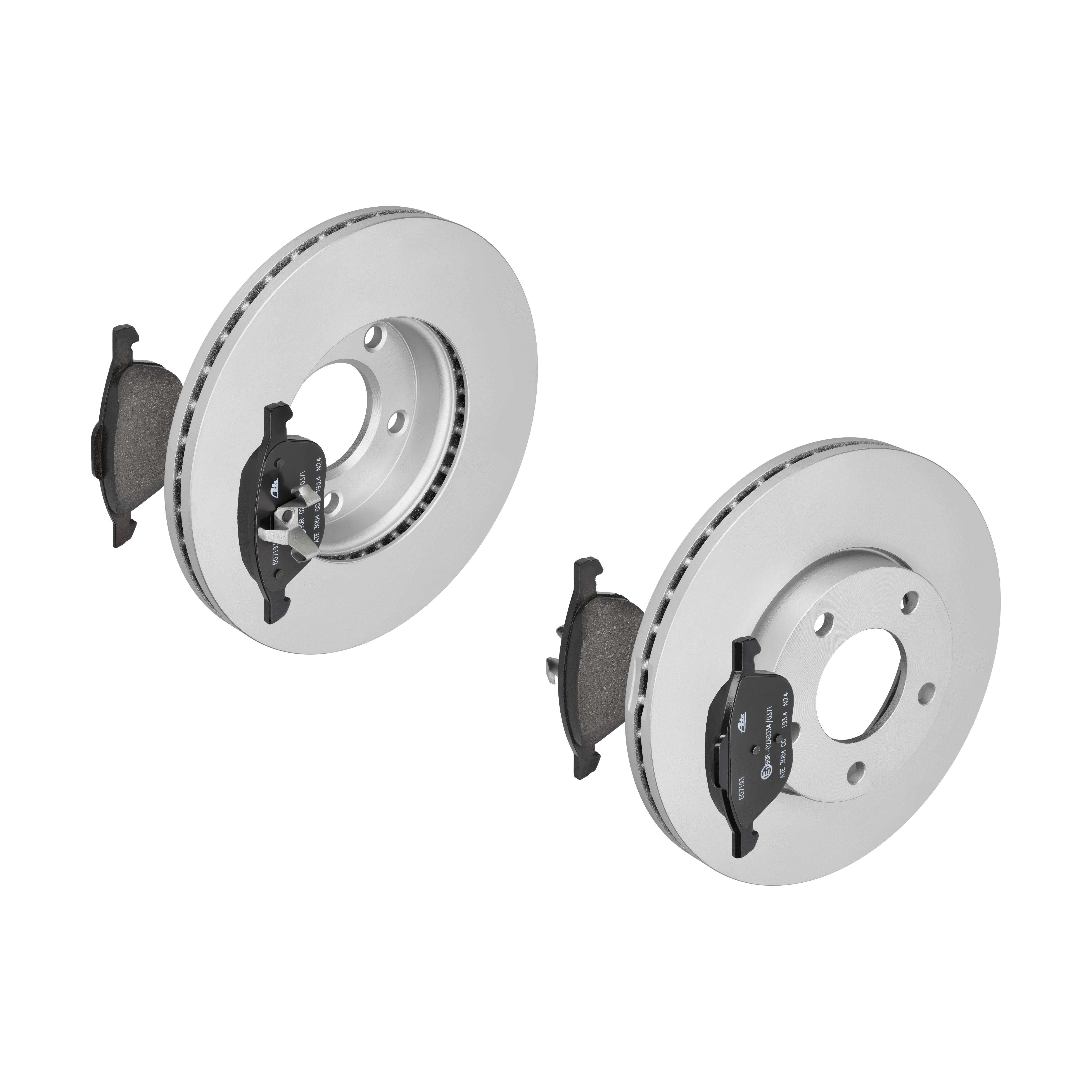 ATE Bremsesæt, skivebremser ijf1415g94 foraksel ventileret 278mm 25mm for FORD VOLVO MAZDA