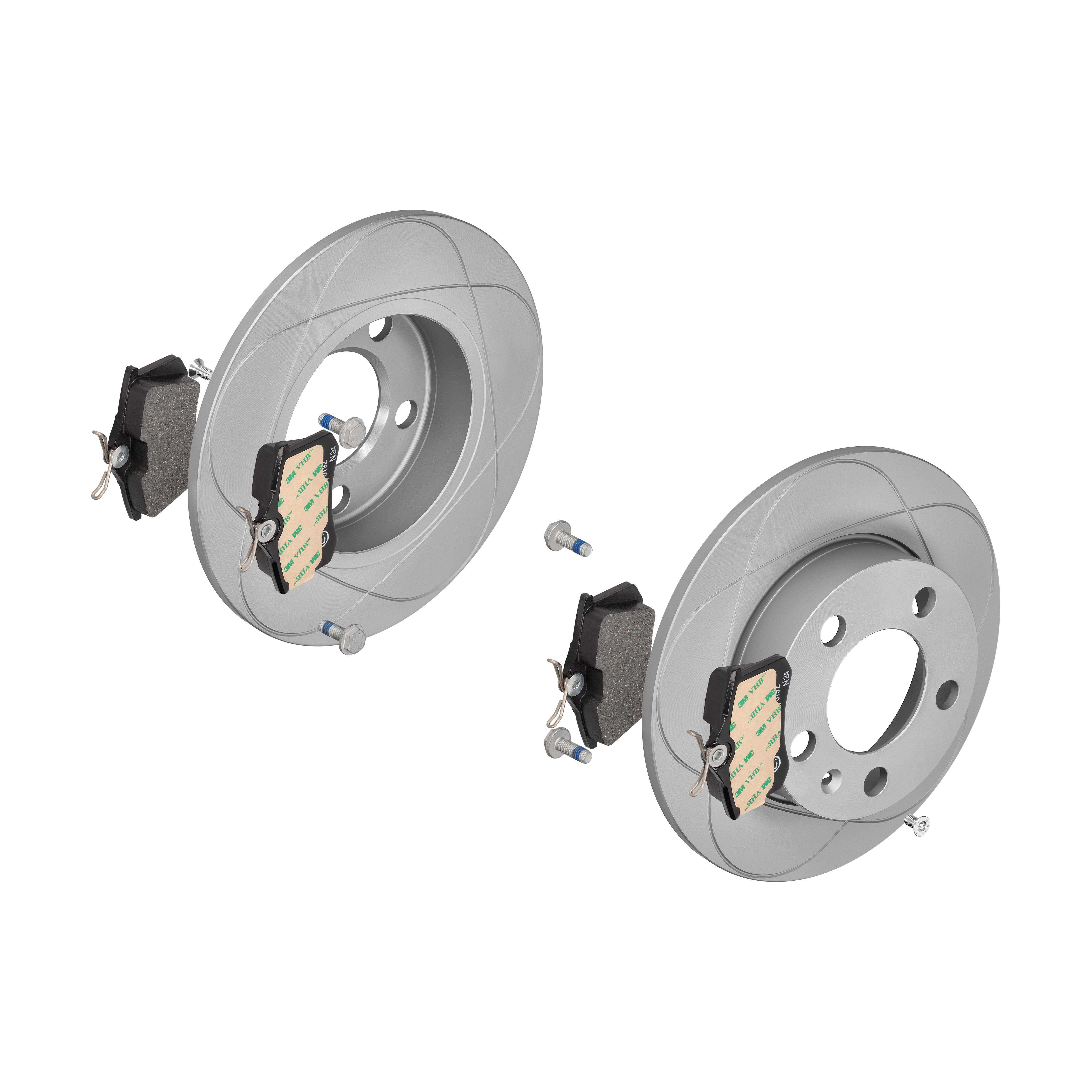 ATE Bremsesæt, skivebremser 142042634 bagaksel fuld 230mm 9mm for PEUGEOT CITROËN VAG SKODA SEAT