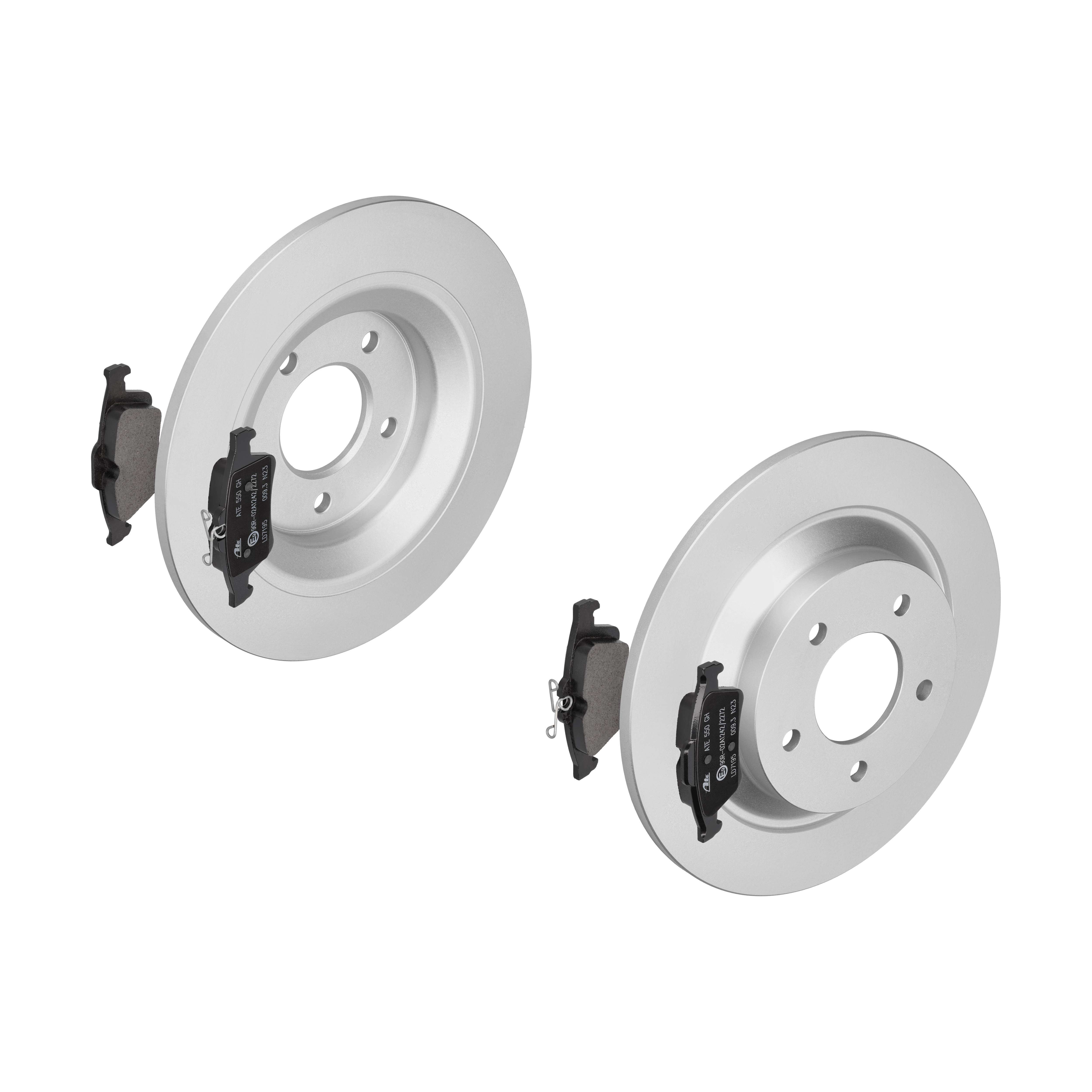 ATE Bremsesæt, skivebremser 142022565 bagaksel fuld 302mm 11mm for FORD OPEL VOLVO VAUXHALL GENERAL MOTORS SAAB MAZDA