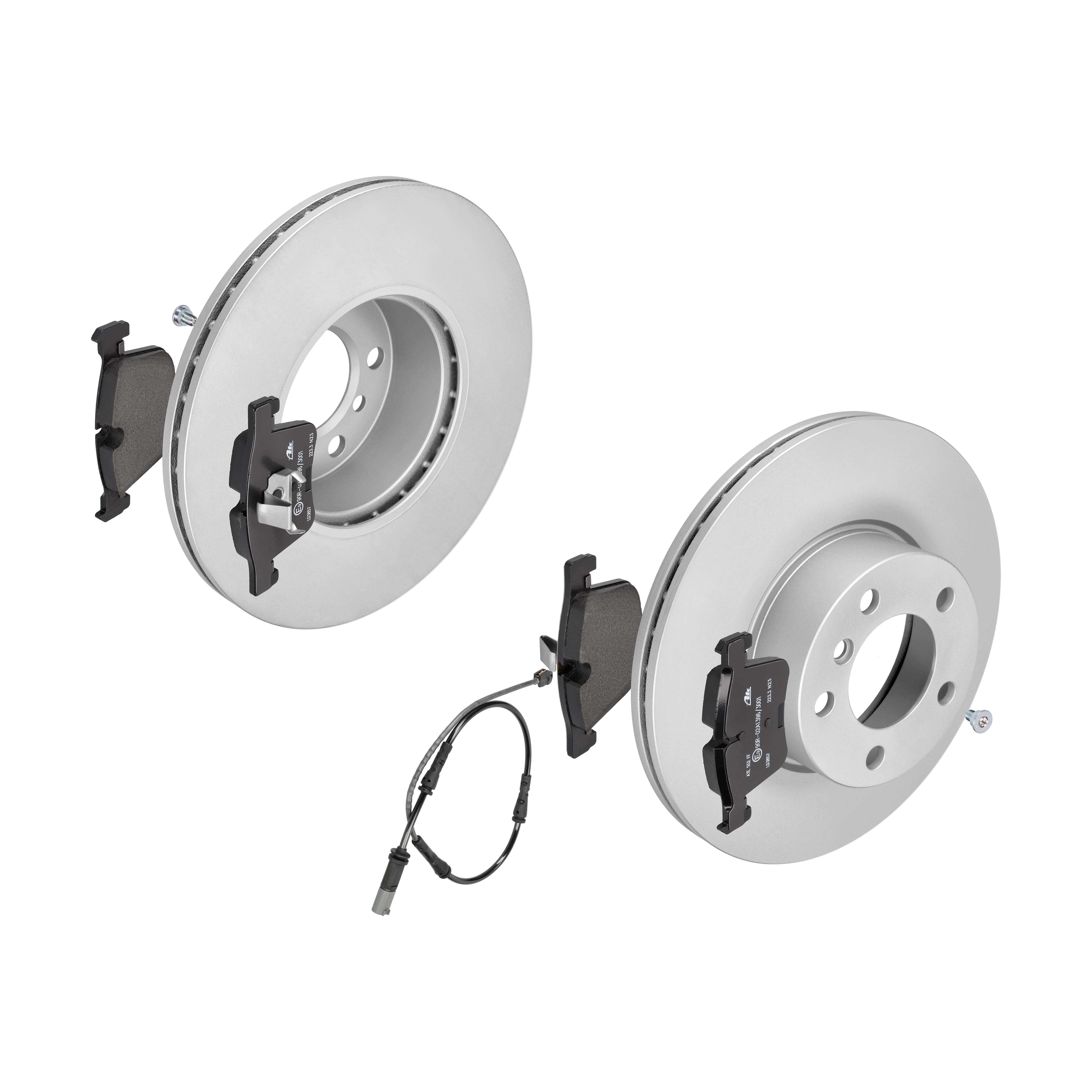 ATE Bremsesæt, skivebremser sg00000b4q foraksel ventileret 312mm 24mm for BMW