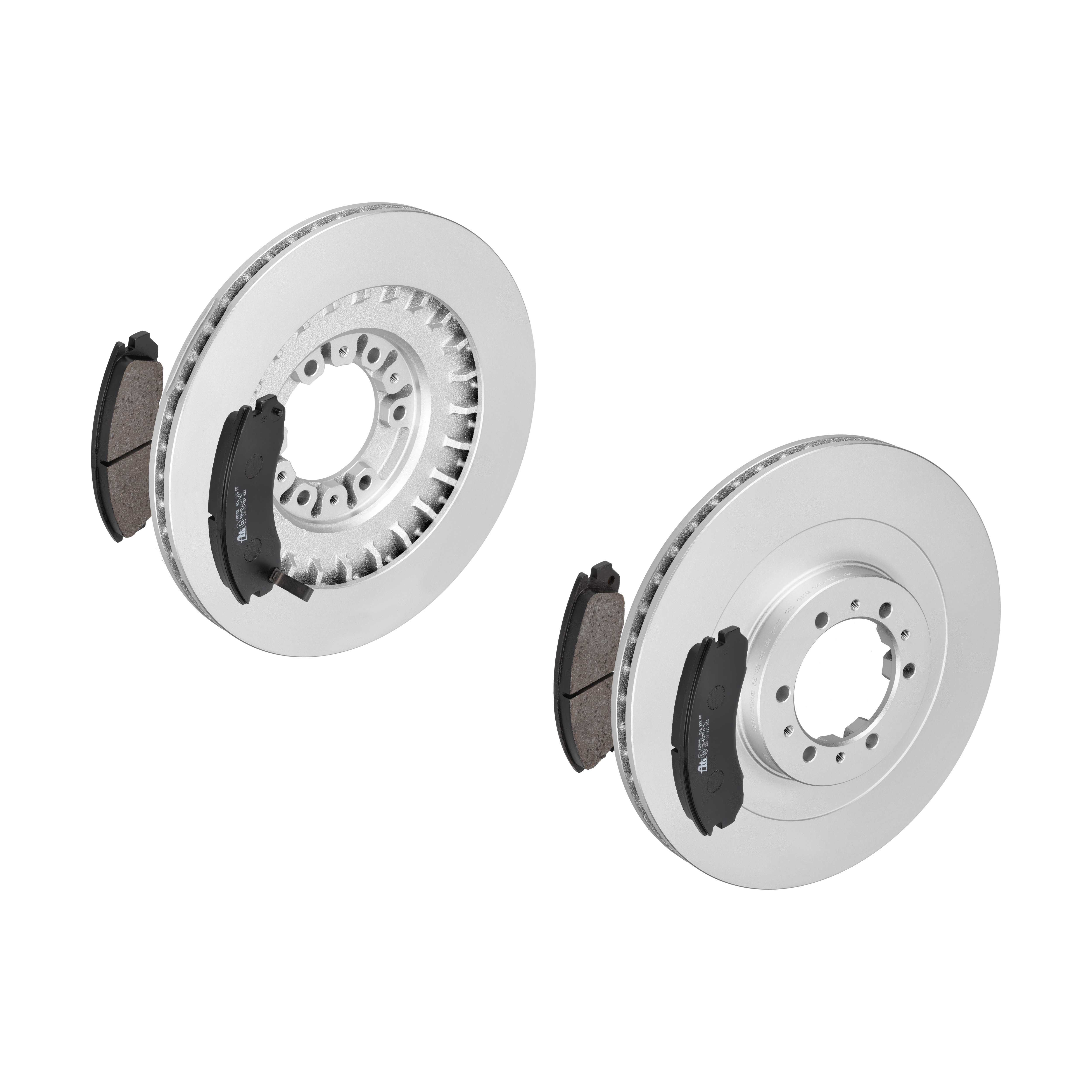ATE Bremsesæt, skivebremser 142042398 foraksel ventileret 314mm 24mm for PEUGEOT CITROËN MITSUBISHI