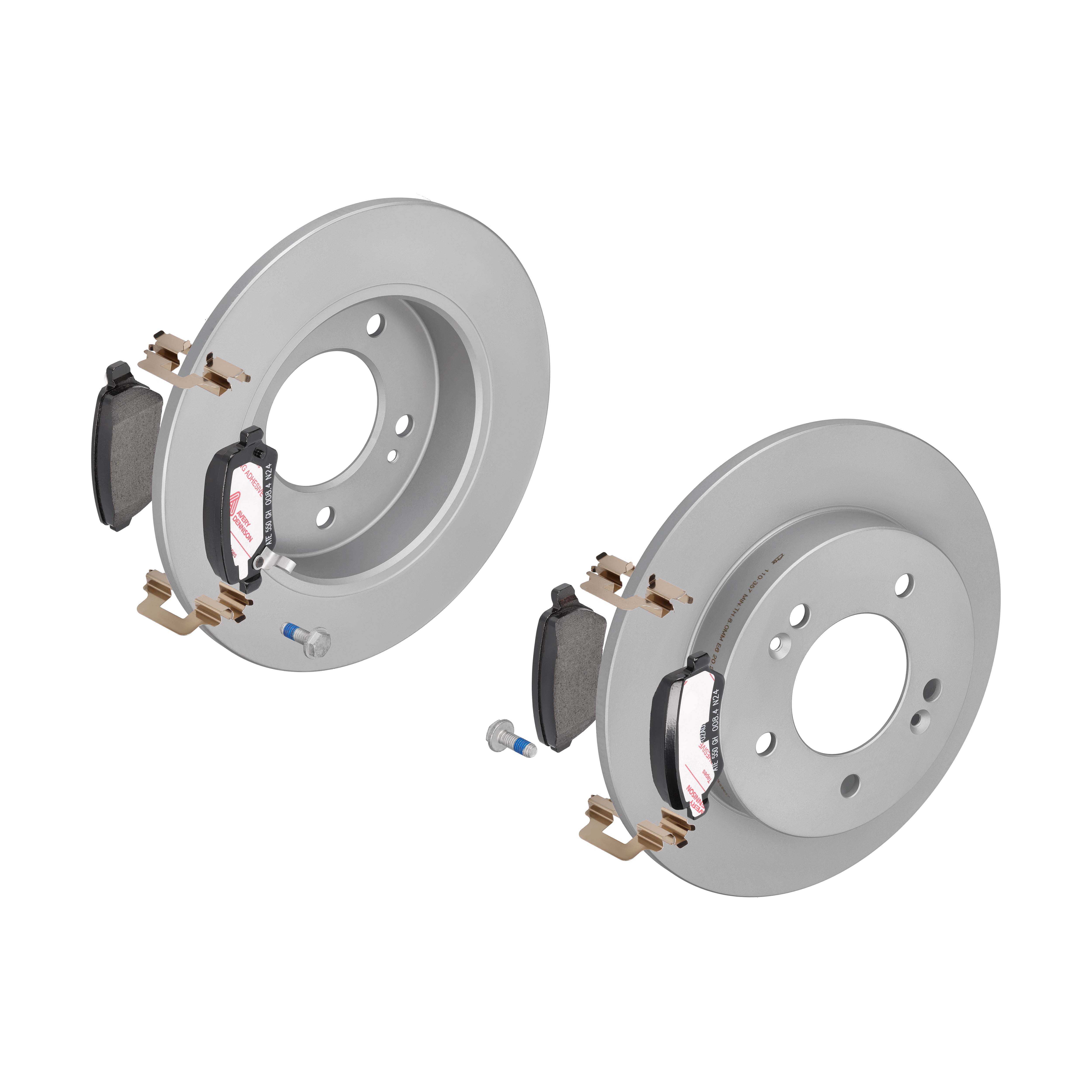 ATE Bremsesæt, skivebremser 142023242 bagaksel fuld 258mm 10mm for OPEL VAUXHALL CHEVROLET HYUNDAI KIA