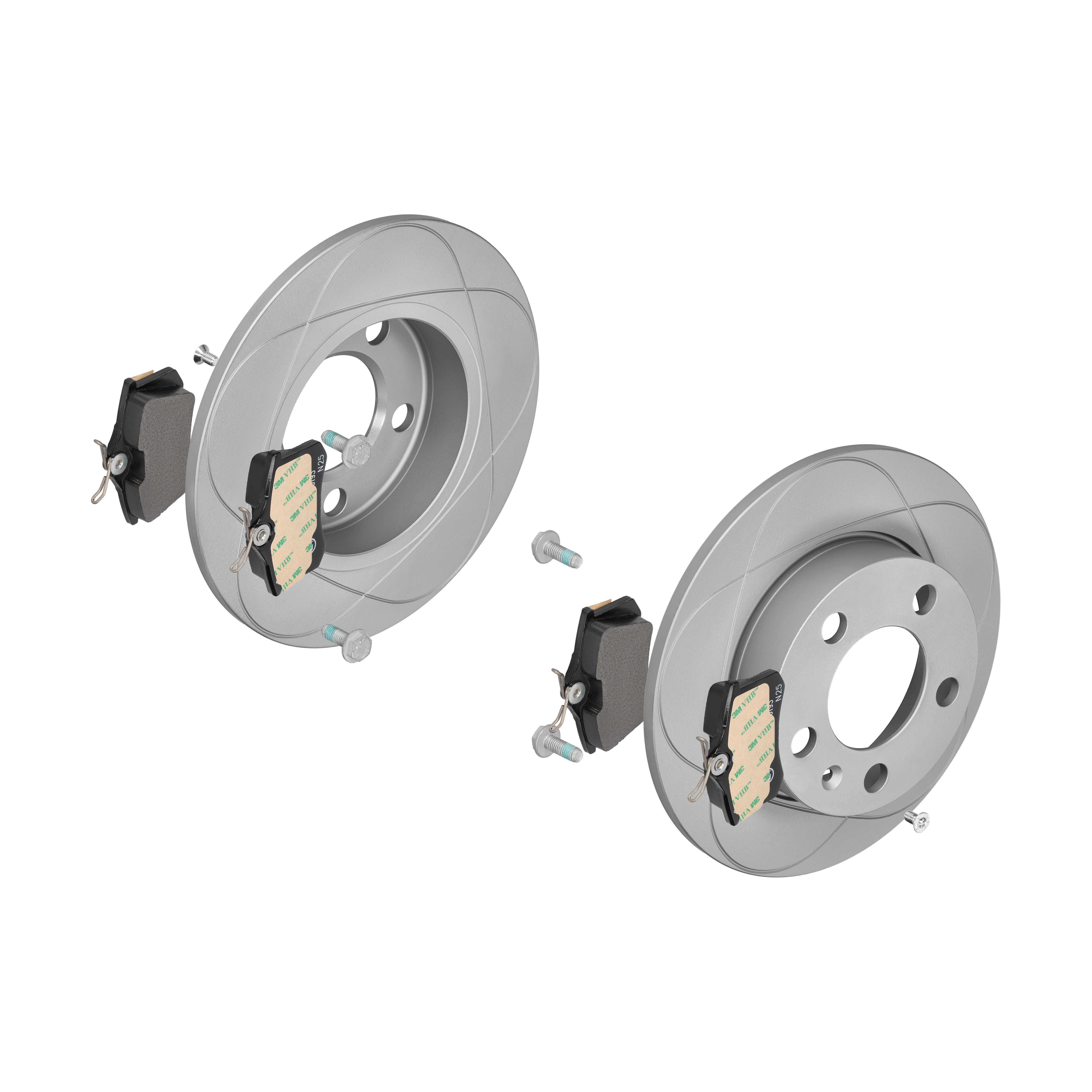 ATE Bremsesæt, skivebremser 142042635 bagaksel fuld 230mm 9mm for PEUGEOT CITROËN SKODA VAG SEAT