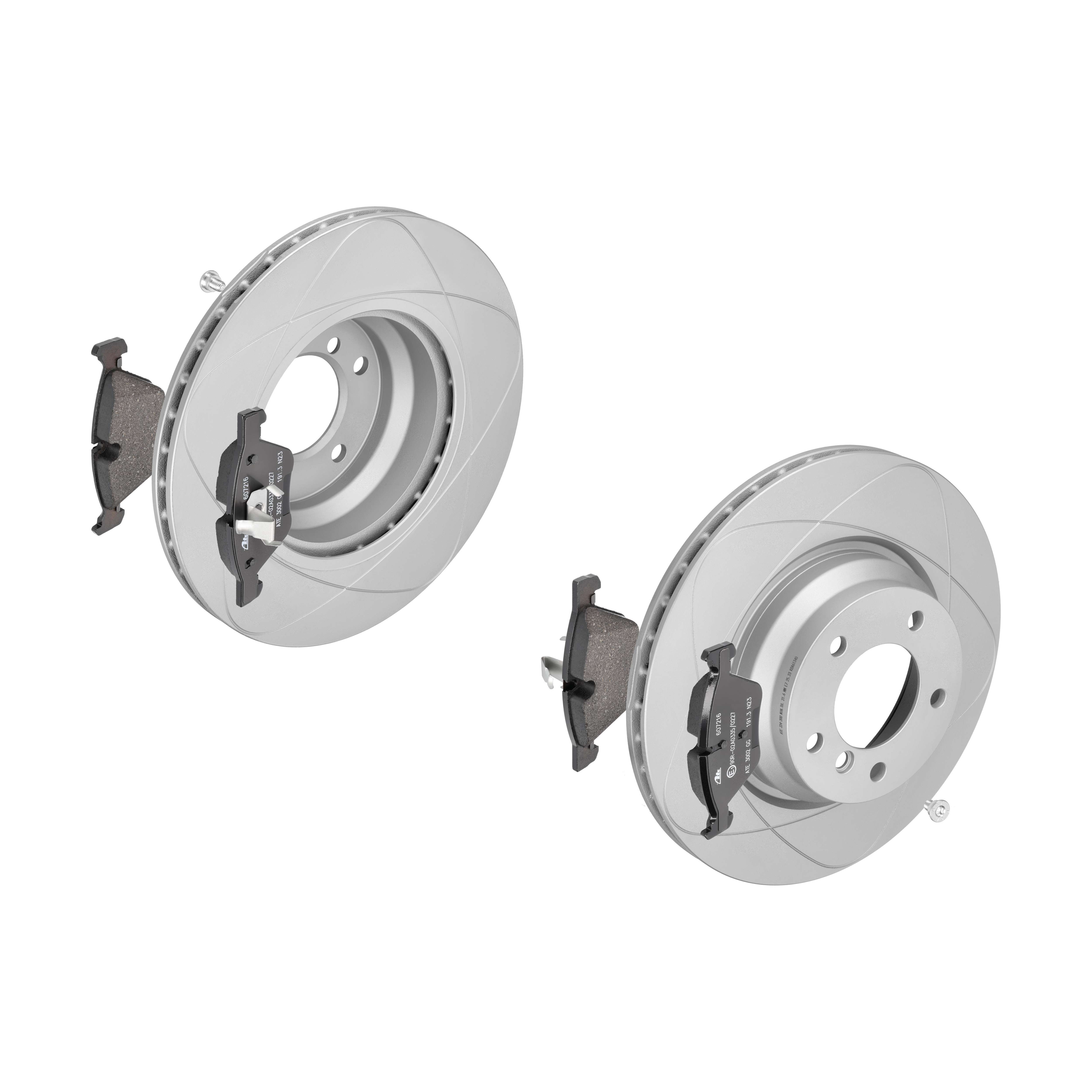 ATE Bremsesæt, skivebremser 142042945 foraksel ventileret 330mm 24mm for BMW