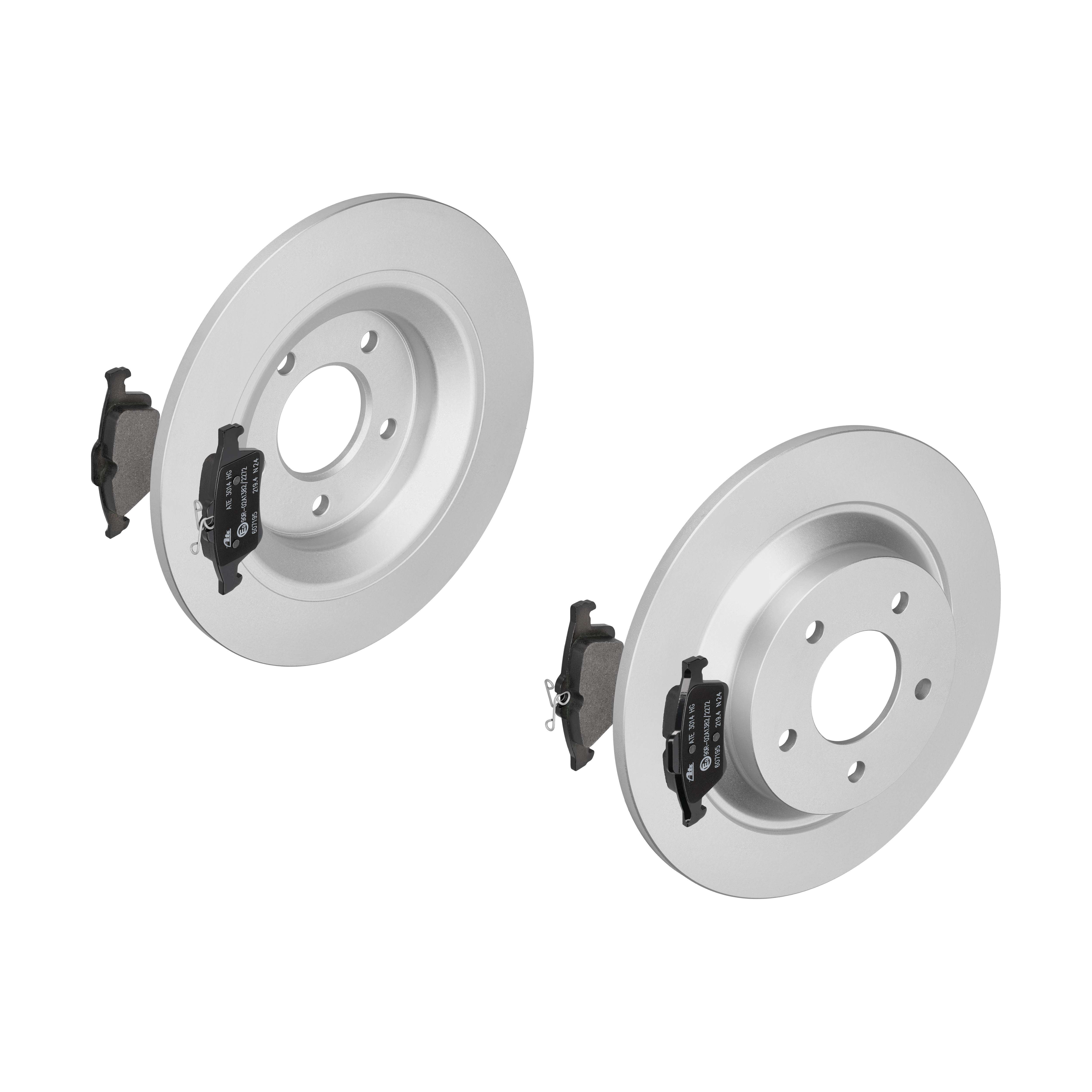 ATE Bremsesæt, skivebremser 142022568 bagaksel fuld 302mm 11mm for FORD OPEL VAUXHALL VOLVO SAAB GENERAL MOTORS MAZDA