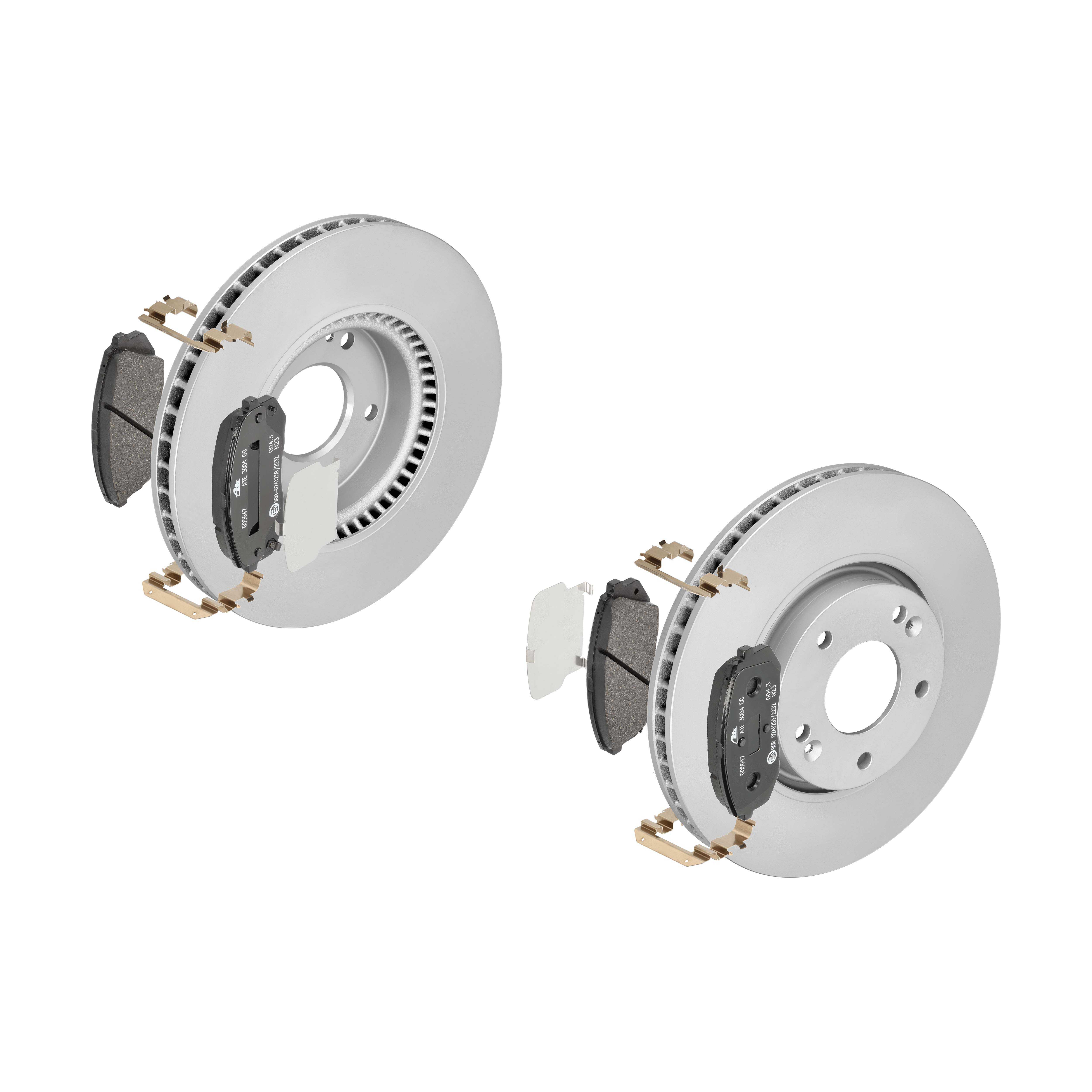ATE Bremsesæt, skivebremser sg000008a4 foraksel ventileret 300mm 28mm for HYUNDAI KIA
