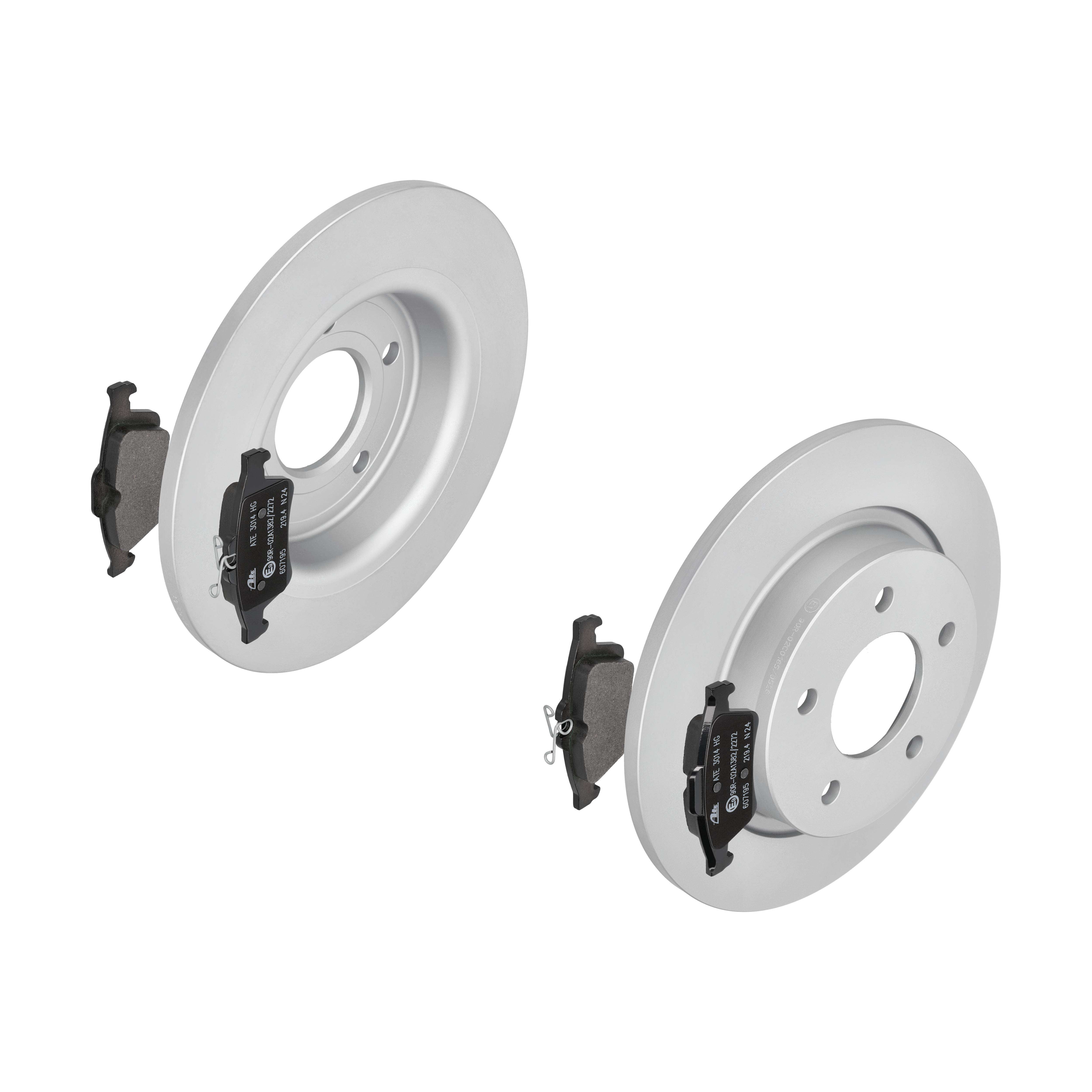 ATE Bremsesæt, skivebremser 142022777 bagaksel fuld 280mm 11mm for FORD VAUXHALL OPEL VOLVO SAAB GENERAL MOTORS MAZDA