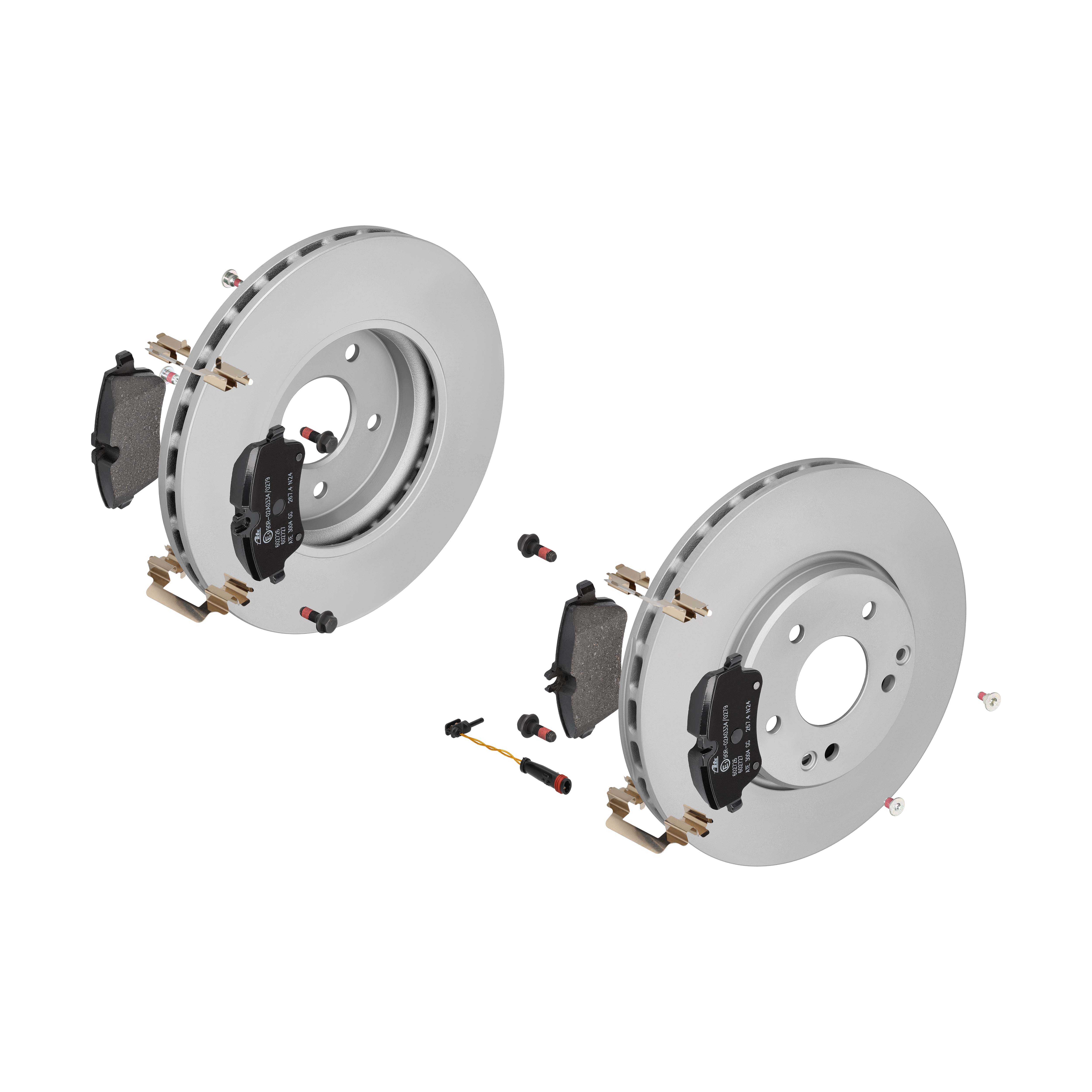 ATE Bremsesæt, skivebremser sg00000b4m foraksel ventileret 300mm 28mm for MERCEDES-BENZ MAYBACH CHRYSLER