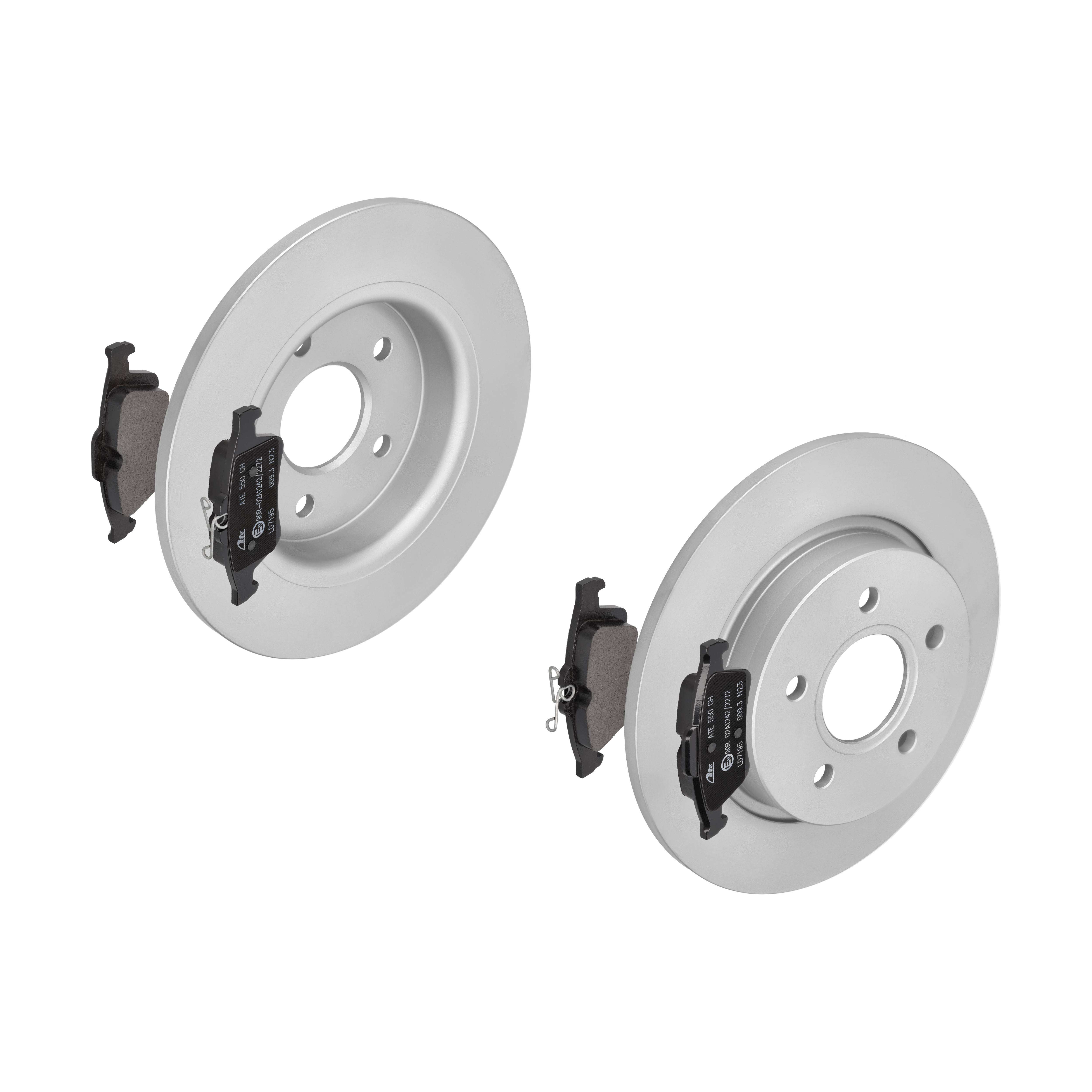 ATE Bremsesæt, skivebremser 142023074 bagaksel fuld 271mm 11mm for FORD VAUXHALL OPEL VOLVO GENERAL MOTORS MAZDA