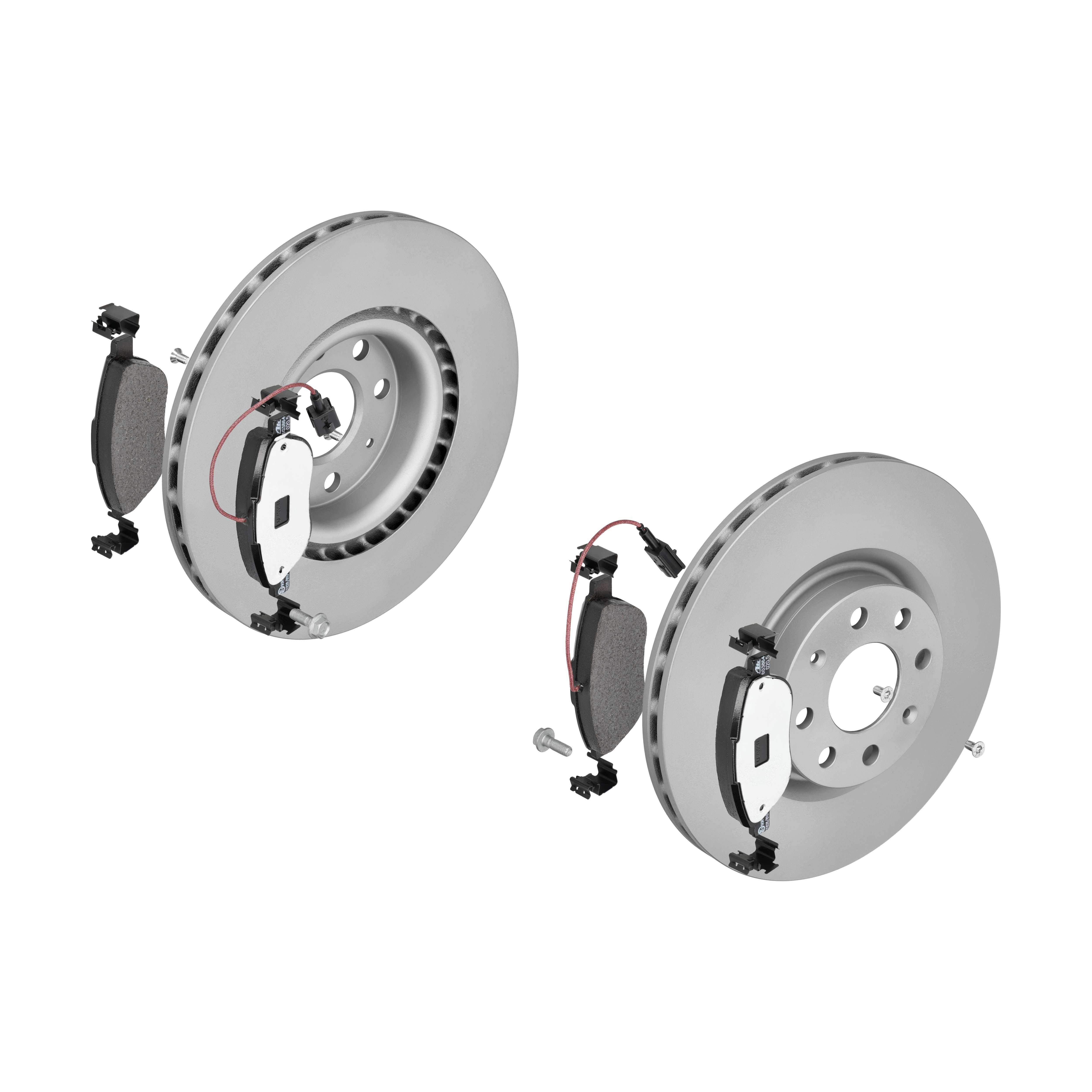 ATE Bremsesæt, skivebremser 142042280 foraksel ventileret 284mm 22mm for VAUXHALL OPEL FIAT