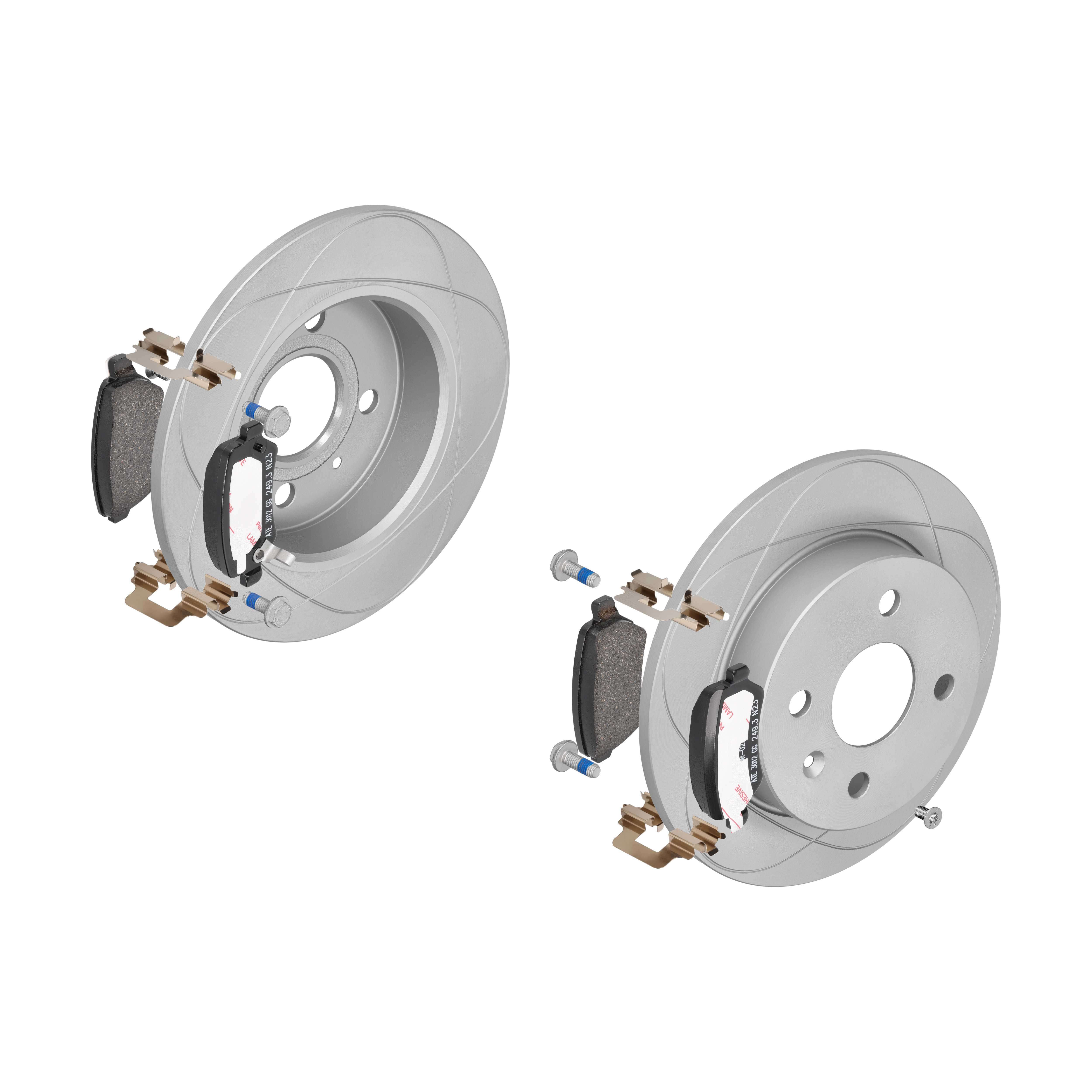 ATE Bremsesæt, skivebremser 142042684 bagaksel fuld 240mm 9mm for OPEL VAUXHALL CHEVROLET KIA