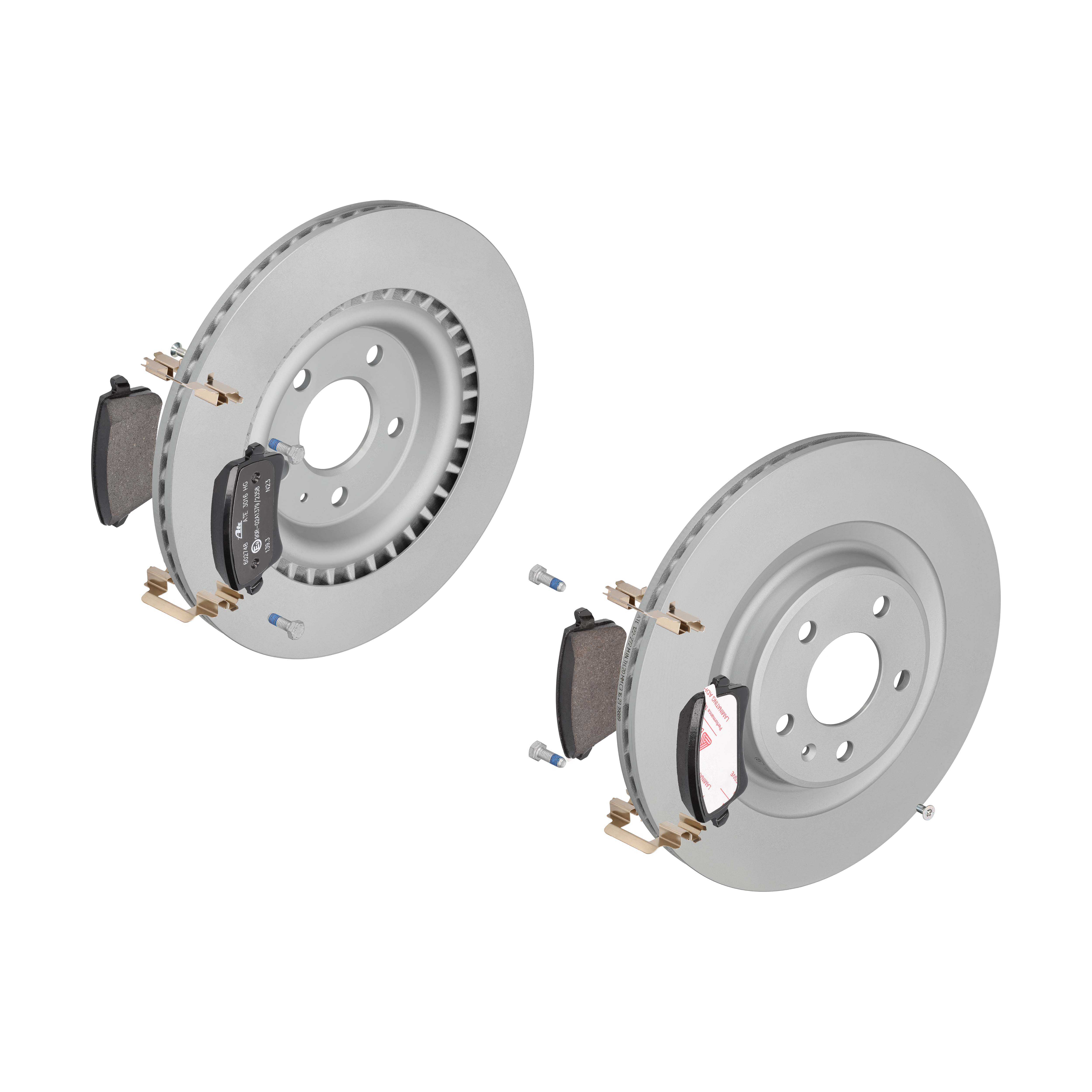 ATE Bremsesæt, skivebremser 142023255 bagaksel ventileret 330mm 21mm for VAG PORSCHE